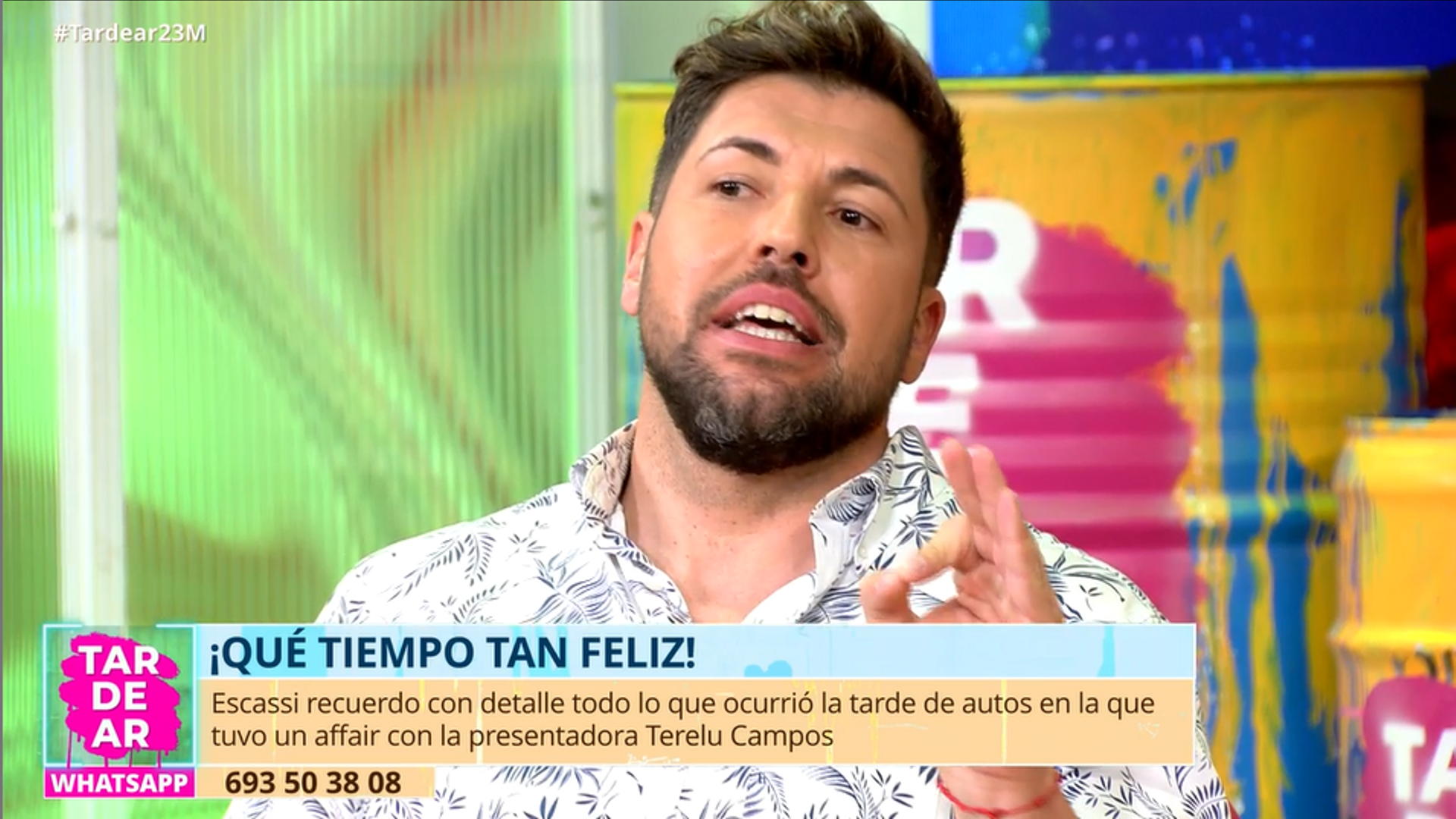Kike Quintana desvela en ‘TardeAR’ la opinión de Sheila Casas sobre el supuesto romance de Terelu y Escassi