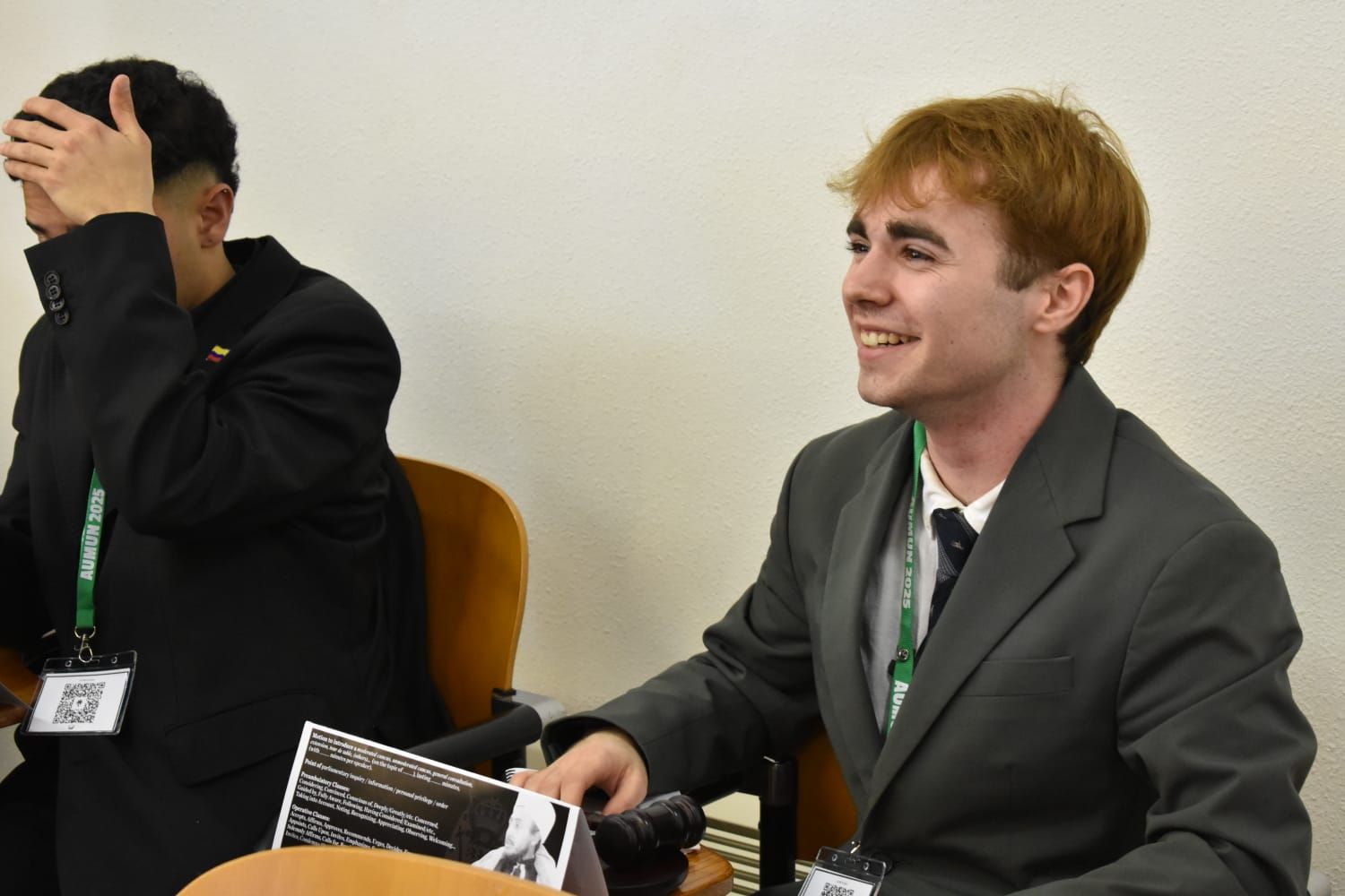 Kimetz acude a clase a la Universidad Carlos III de Getafe