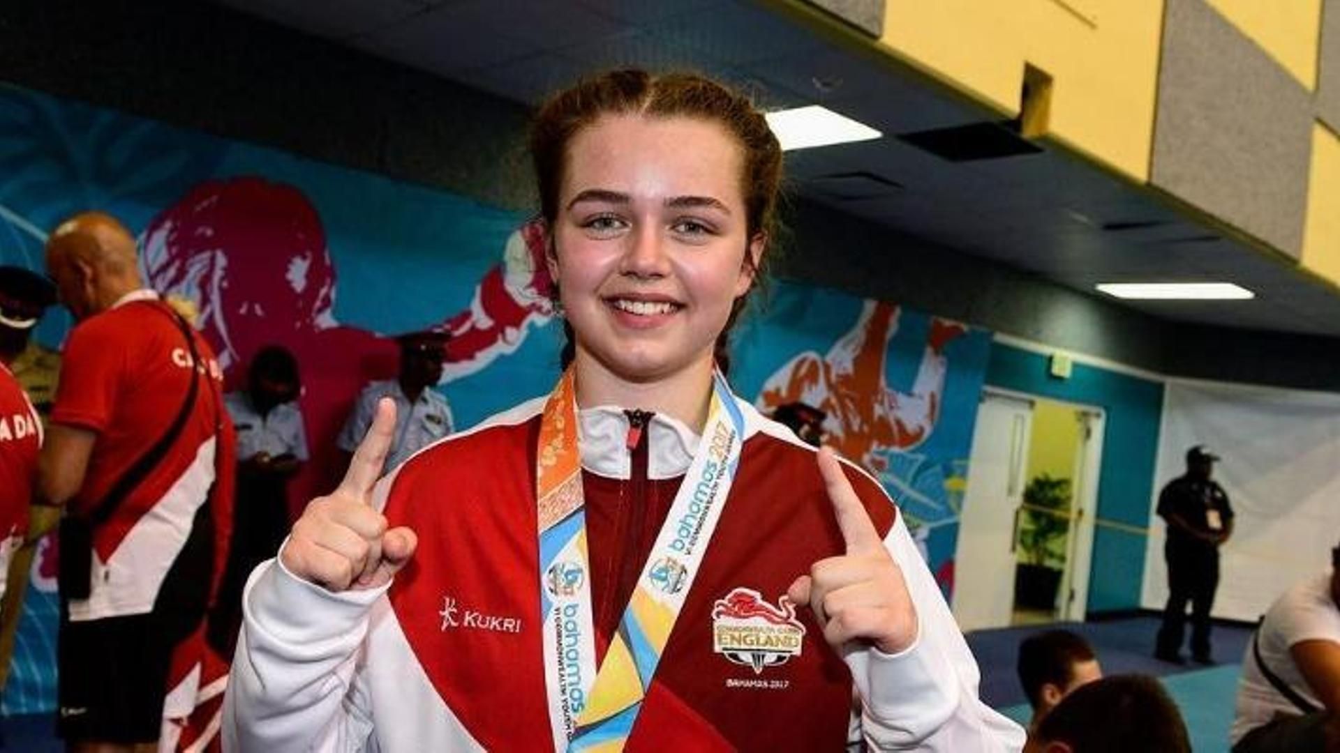 La boxeadora británica Georgia O'Connor