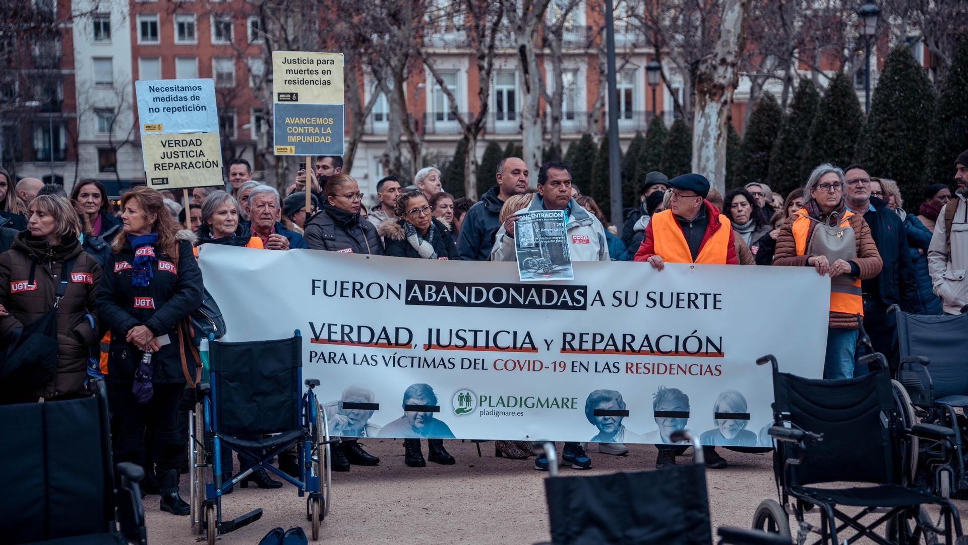 Muertes en residencias de Madrid