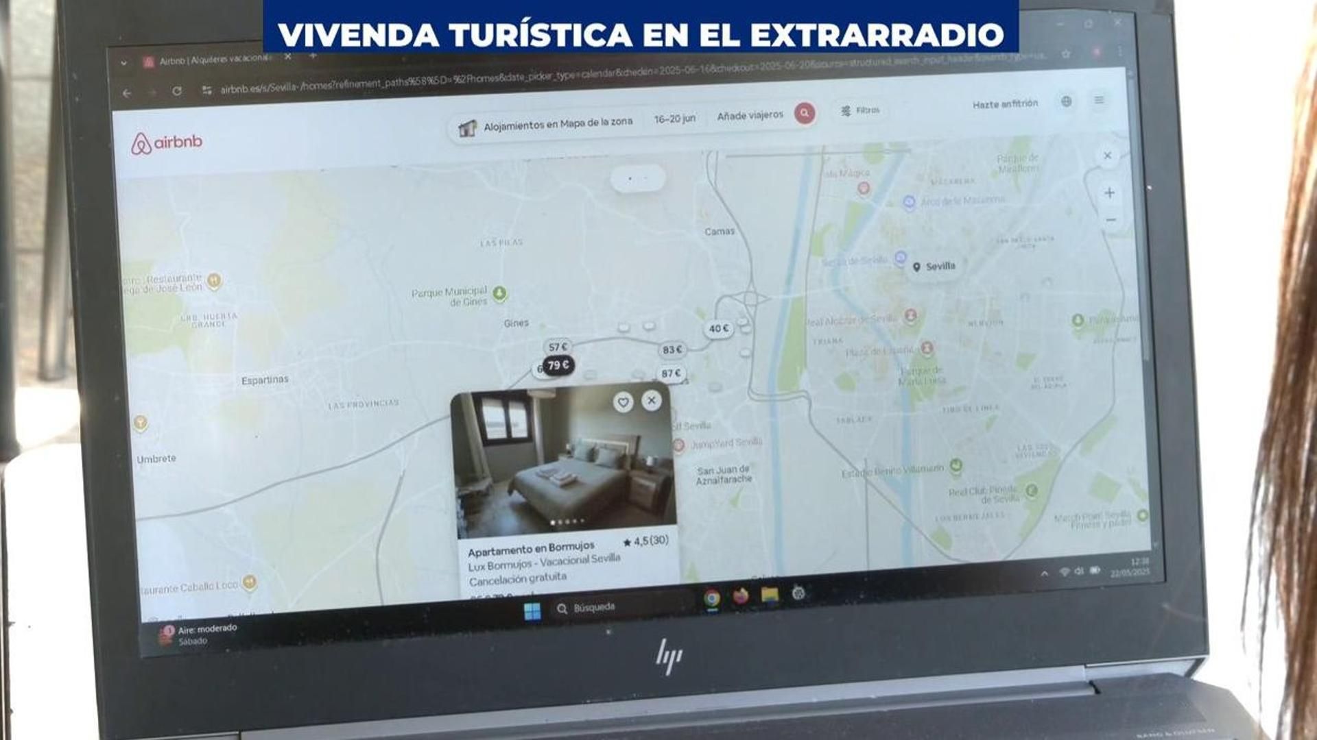 Pisos turísticos en la periferia