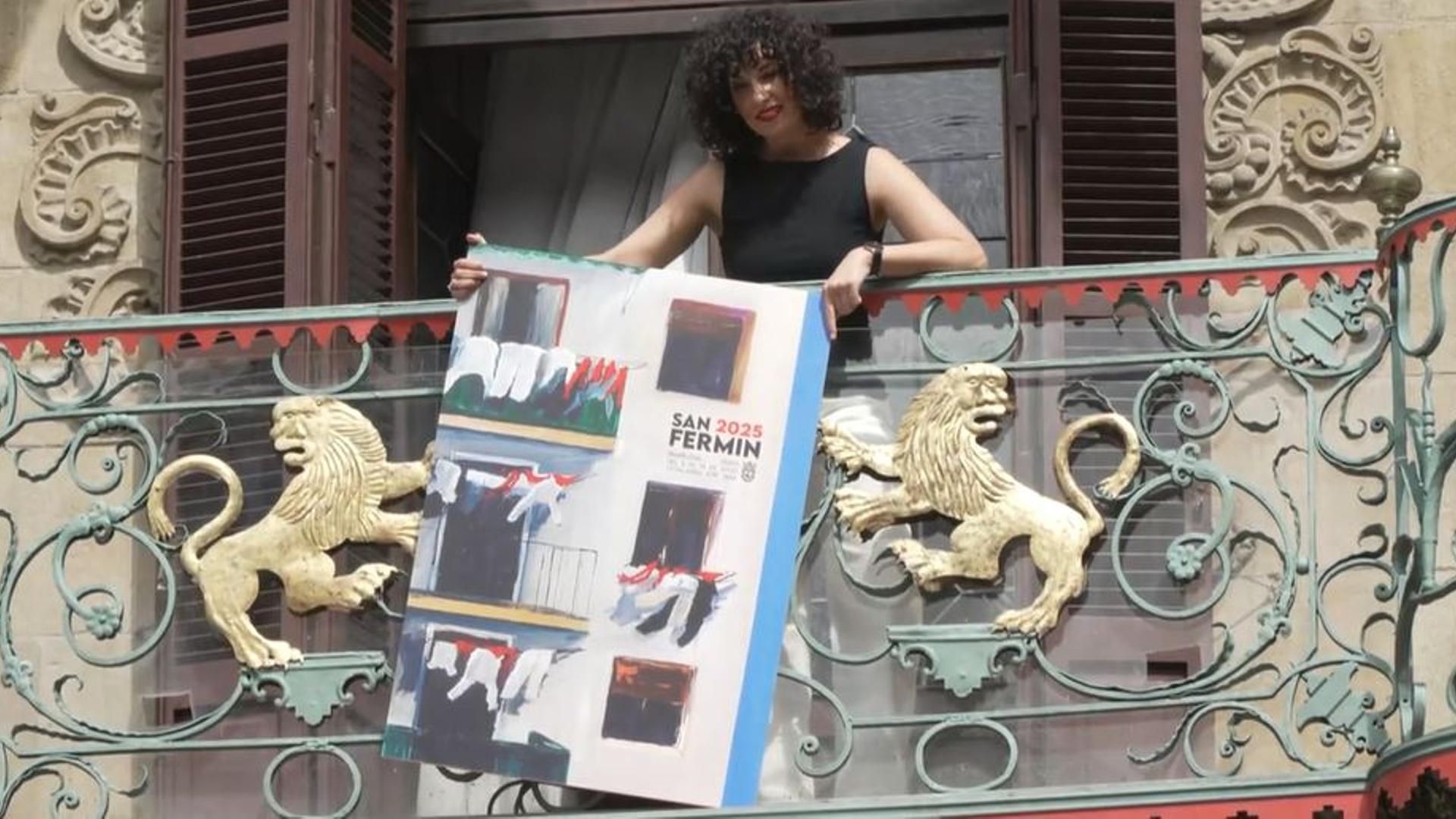 Sandra Nadal, ganadora del cartel de San Fermín 2025: "Es un suma y sigue de emociones"