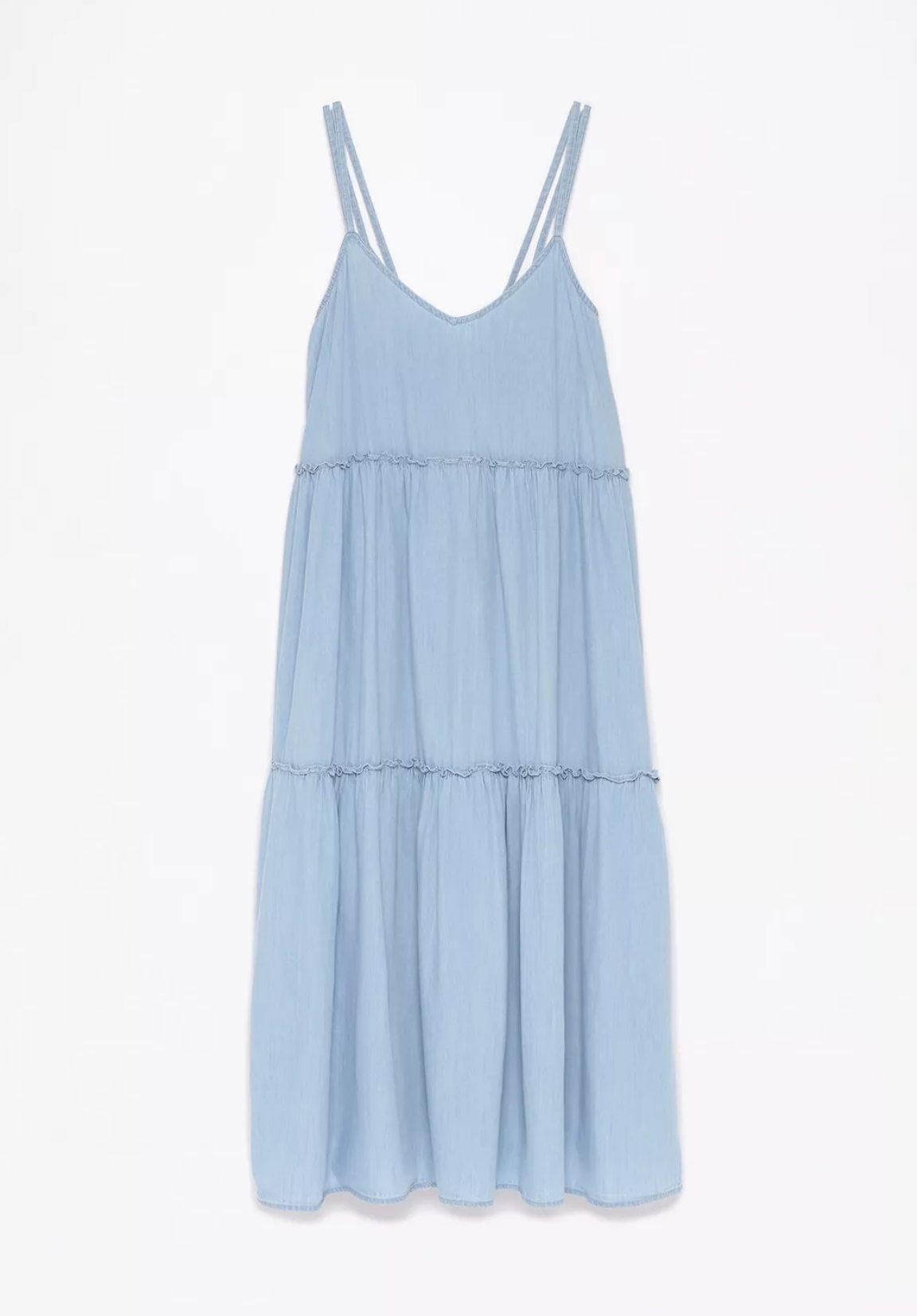 Vestido holgado denim