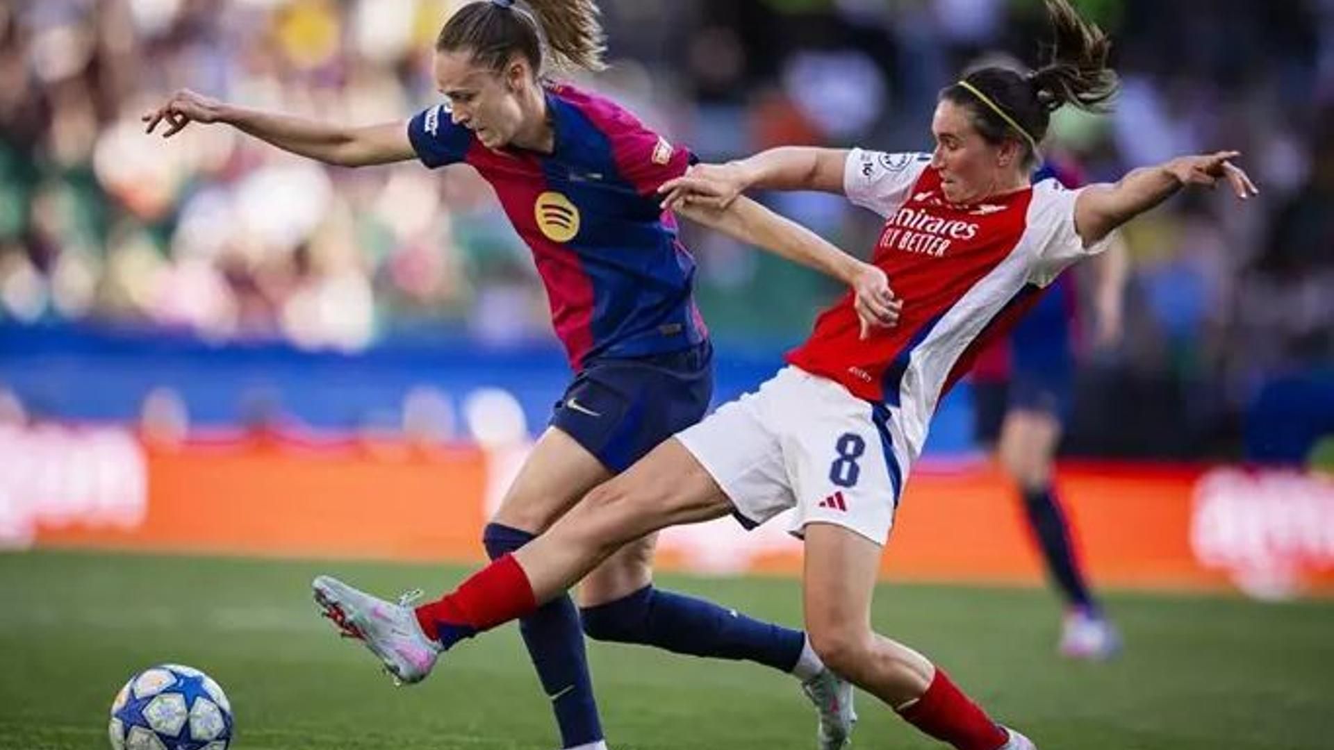 El Barça femenino pierde 1-0 contra el Arsenal en la final de la Liga de Campeones El Barça femenino pierde 1-0 contra el Arsenal en la final de la Liga de Campeones
