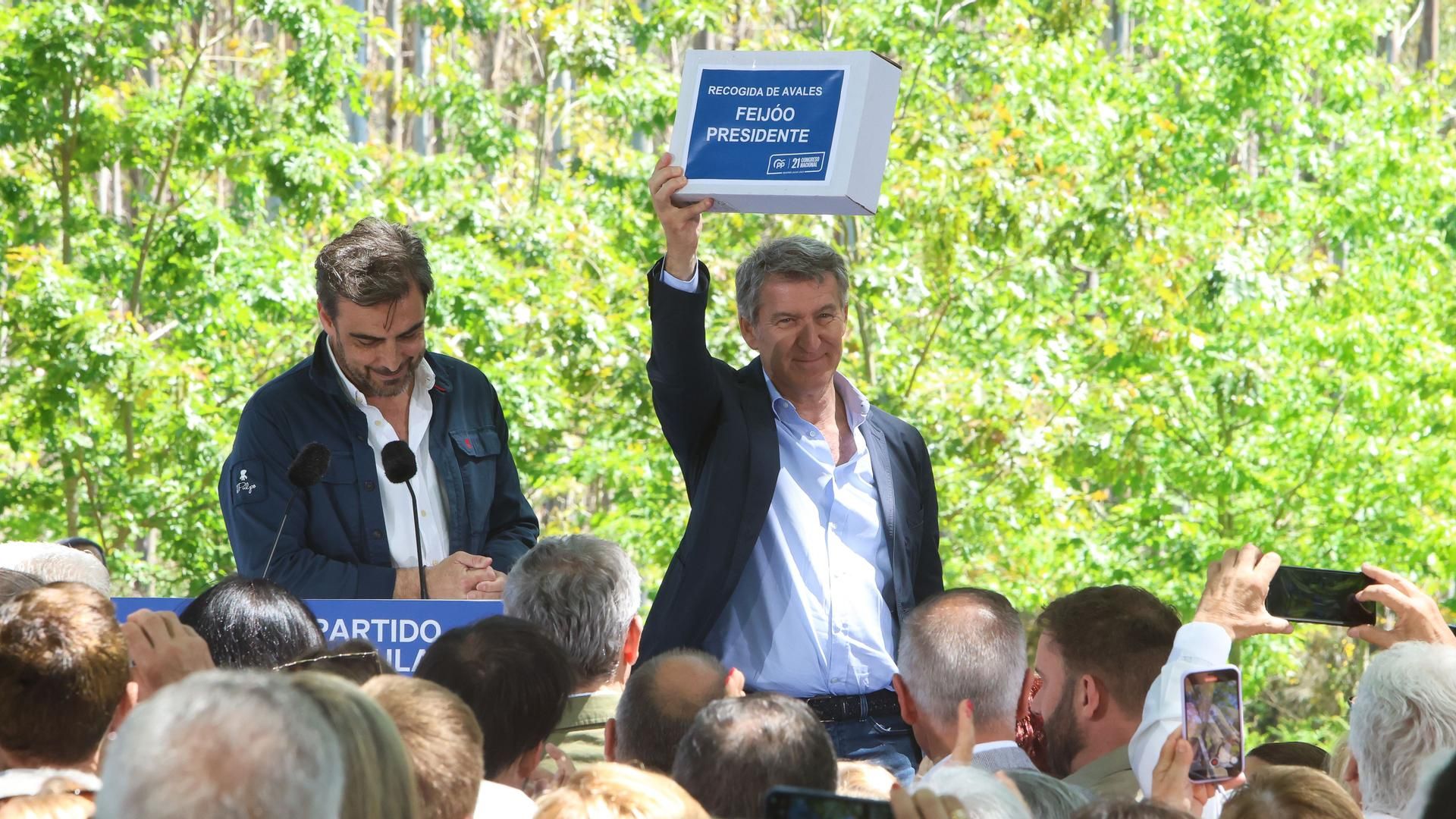 Feijóo reivindica "un rearme moral" y aspira a "10 millones de votos" para dar "un Gobierno decente a España"