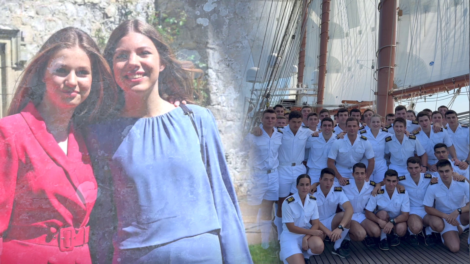 Las vivencias "en estos dieciocho años juntas" de Leonor y Sofía
