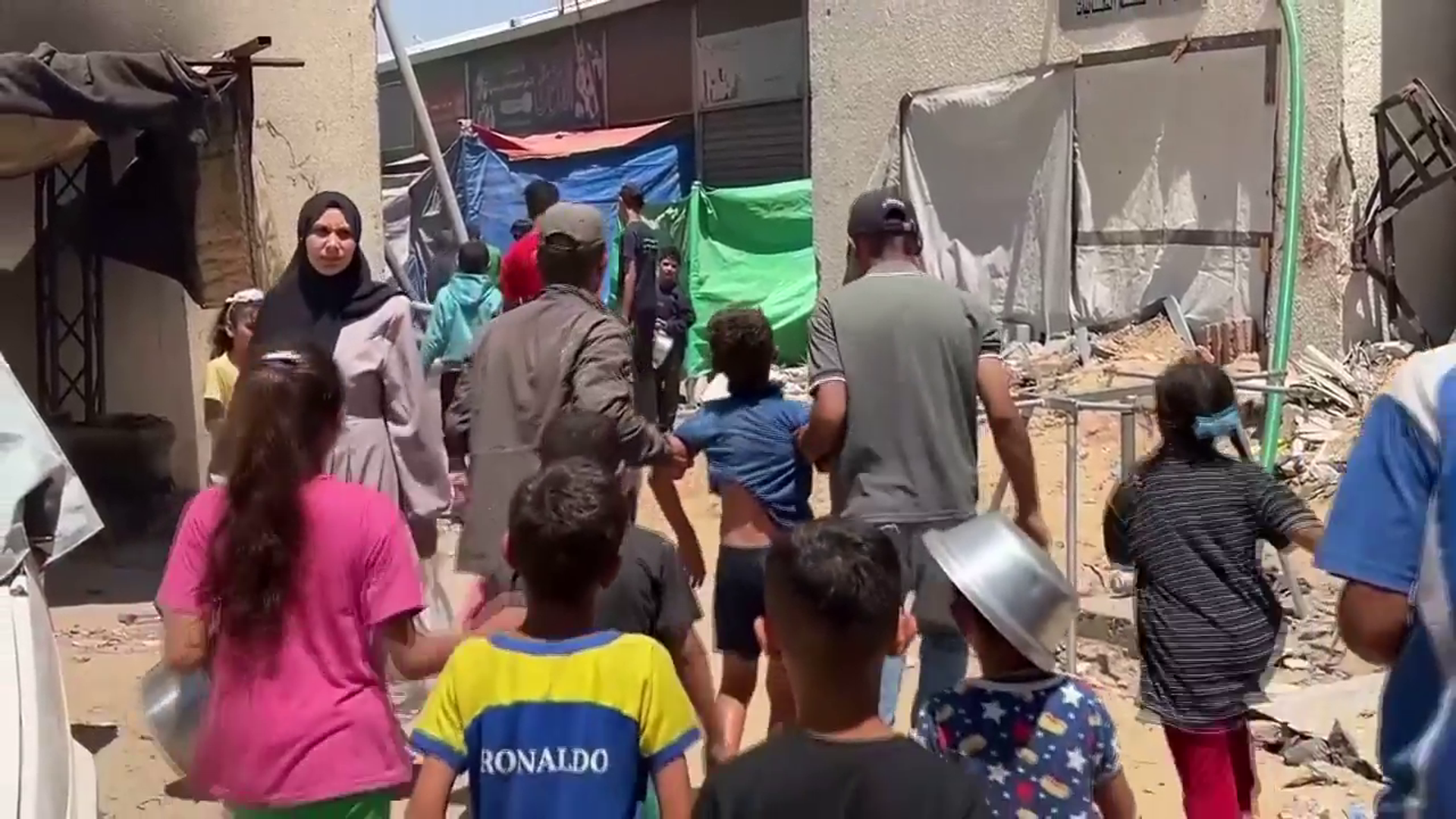 Ocho civiles palestinos mueren en ataques de Israel sobre la Franja de Gaza