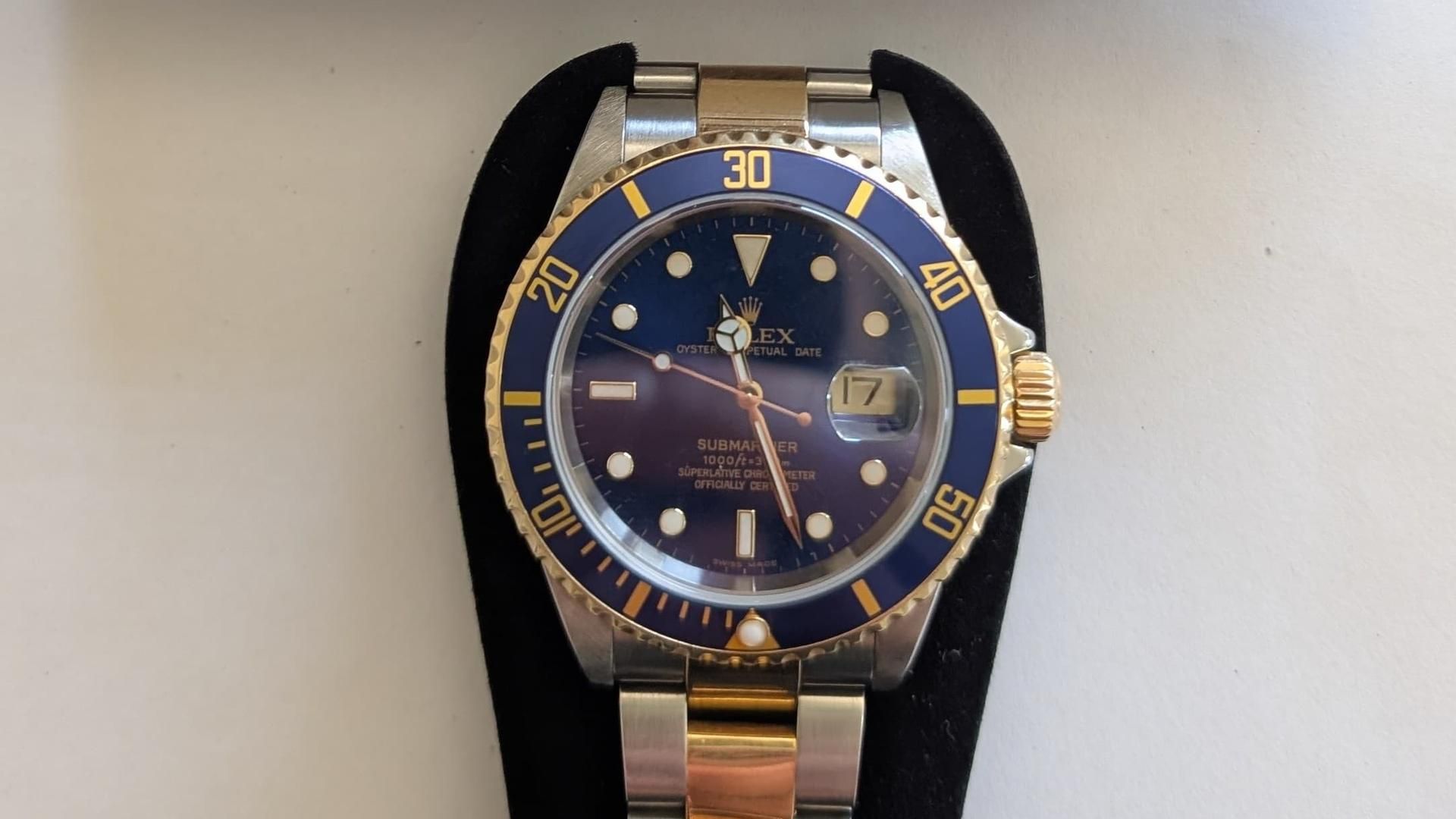 Reloj de la marca Rólex, valorado en 30.000 euros