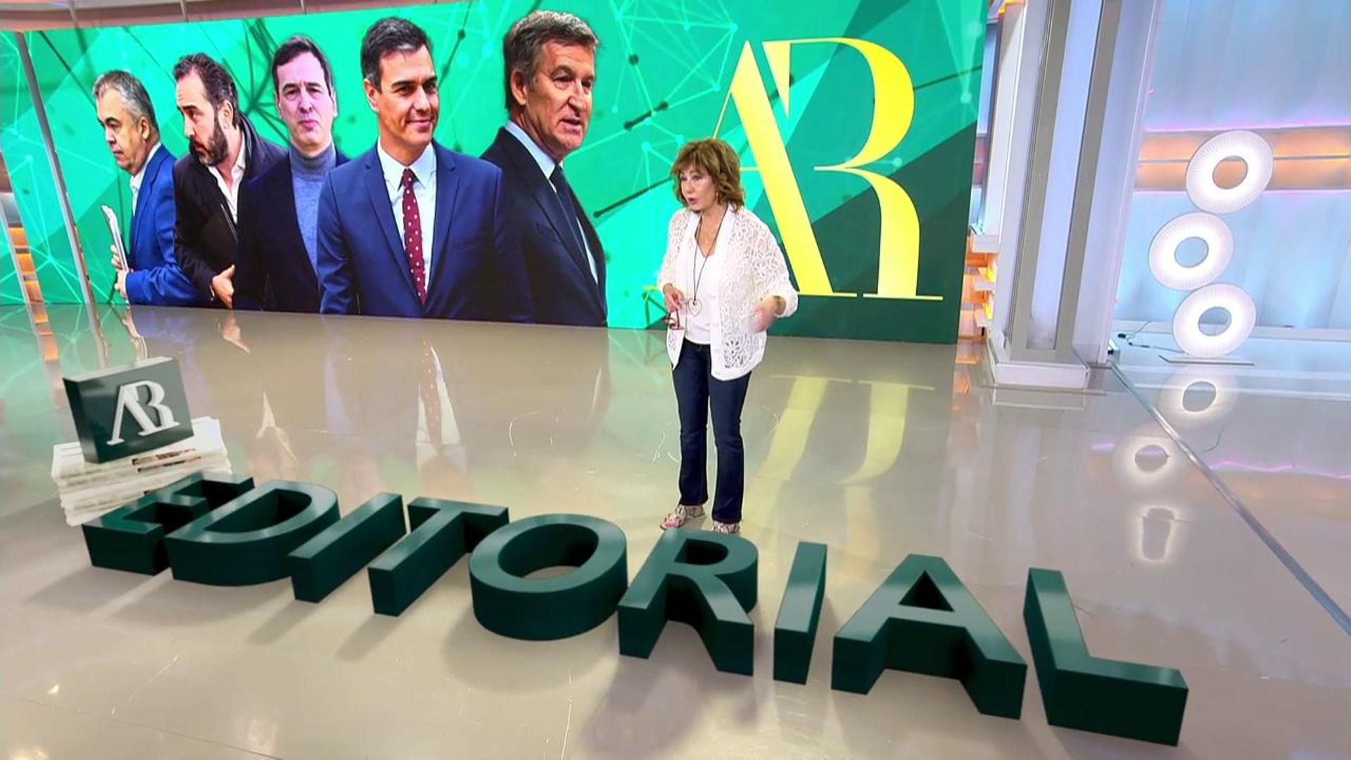 Ana Rosa: "Sánchez perdió las últimas elecciones, pero gobernó alegando que le legitimaba una mayoría parlamentaria que ya no tiene"