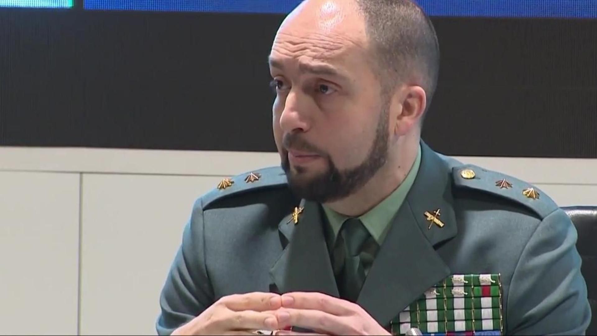 Antonio Balas, teniente coronel de la Guardia Civil y jefe de la UCO
