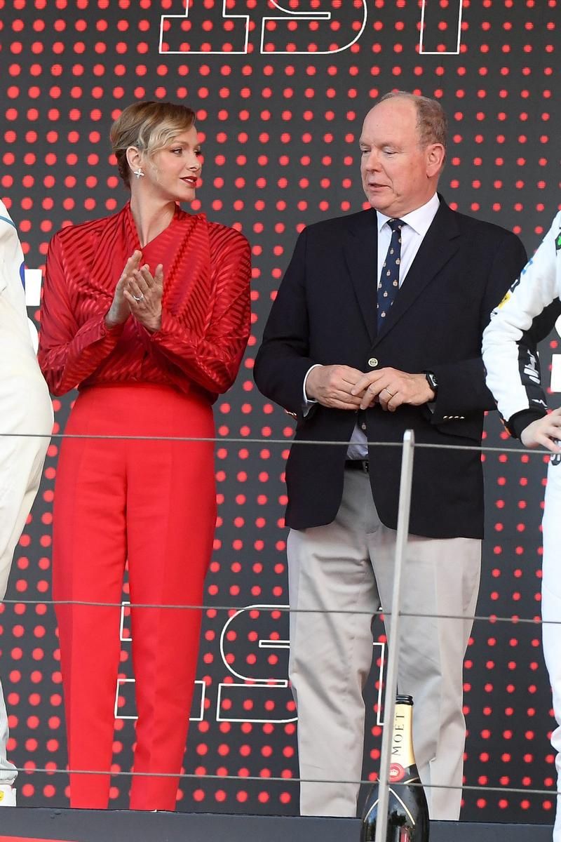 Charlene y Alberto de Mónaco