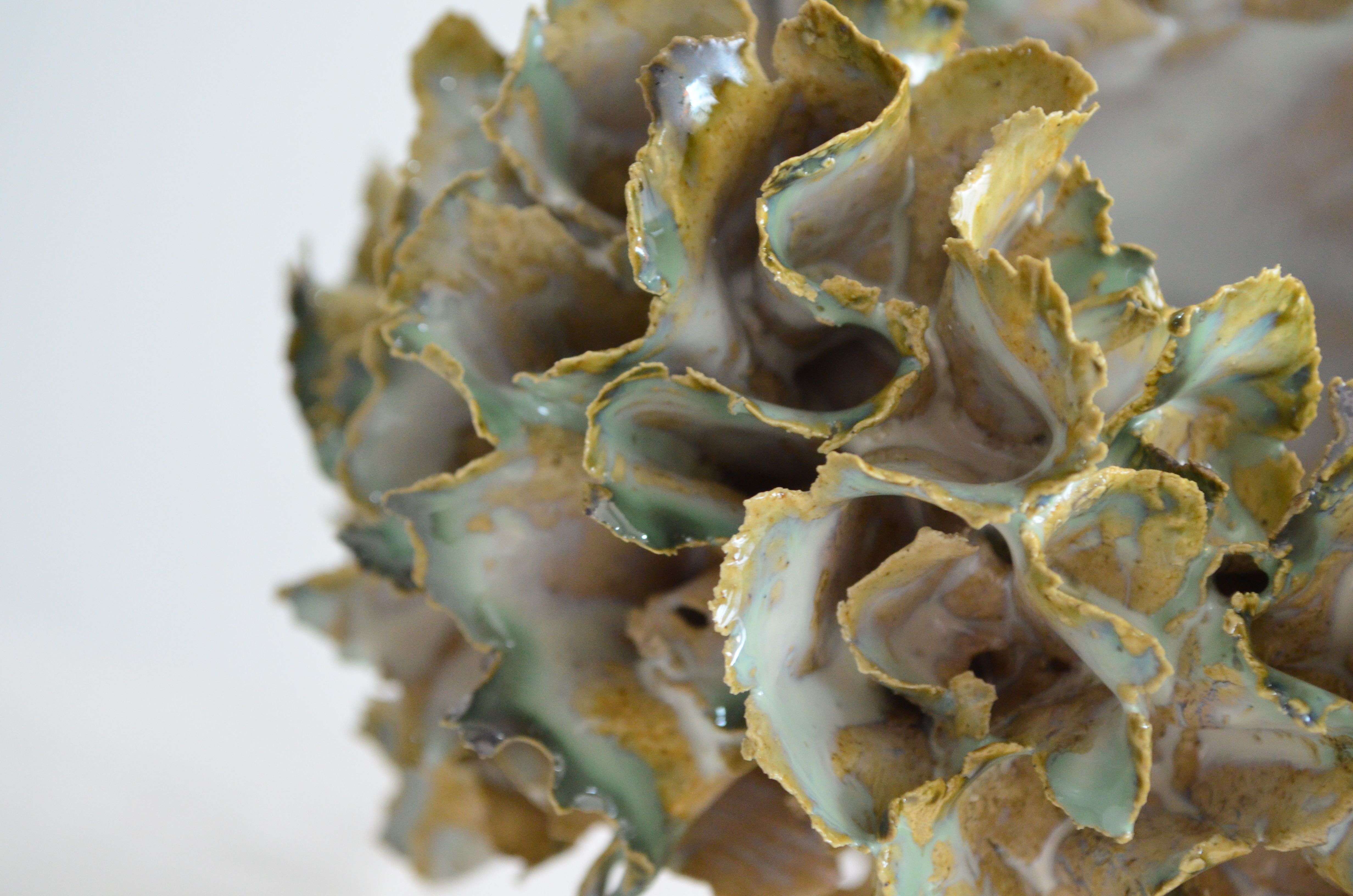 Detalle del Premio Planes Gourmet inspirado en las formas orgánicas de la naturaleza