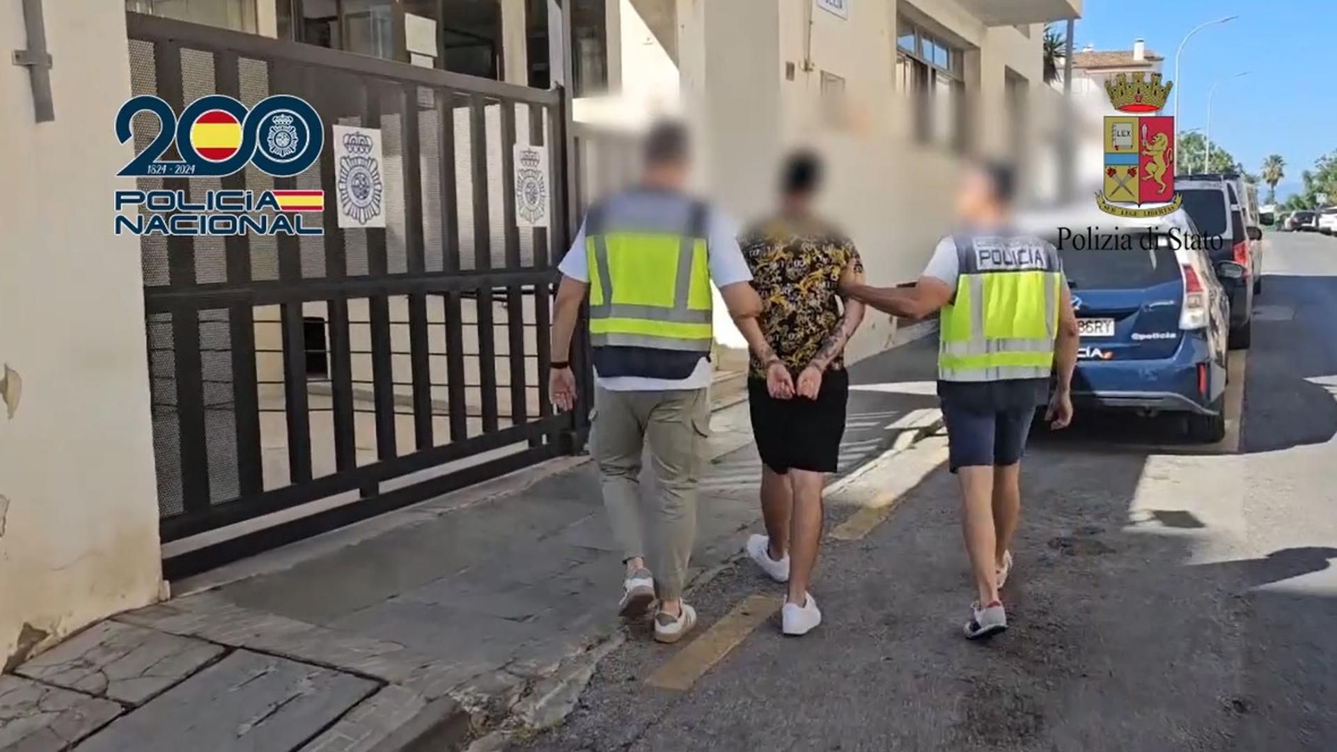 Detenidos dos fugitivos en Málaga reclamados por las autoridades italianas por tráfico de drogas