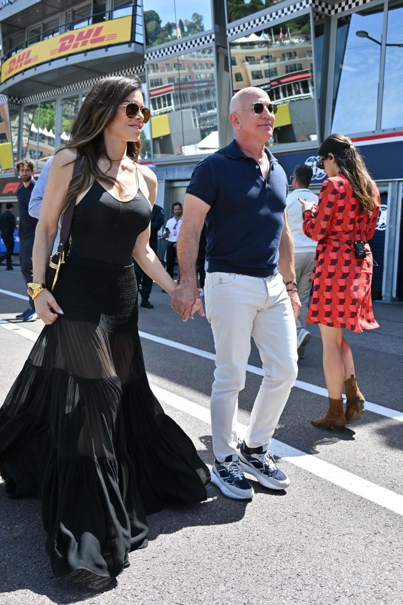 Jeff Bezos y Lauren Sánchez