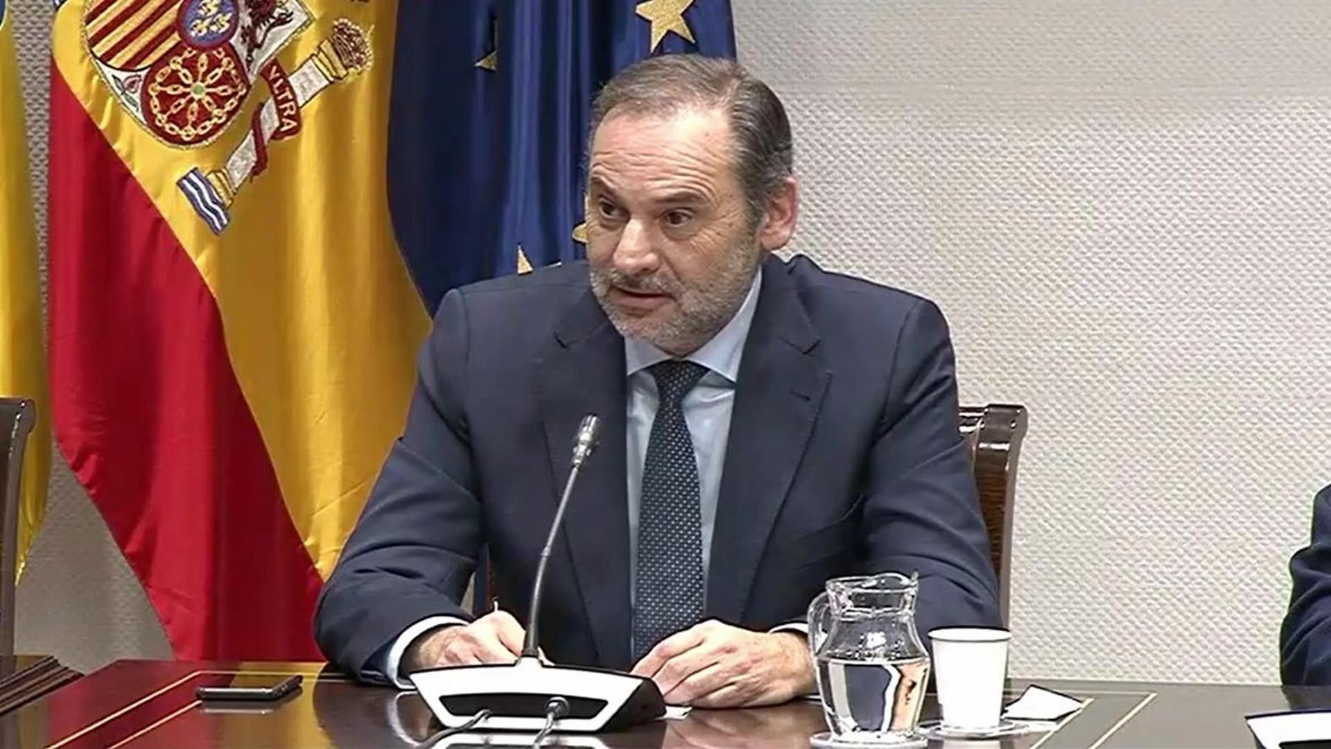 José Luis Ábalos niega en el Parlamento canario cualquier relación con la compra de material sanitario en la covid-19