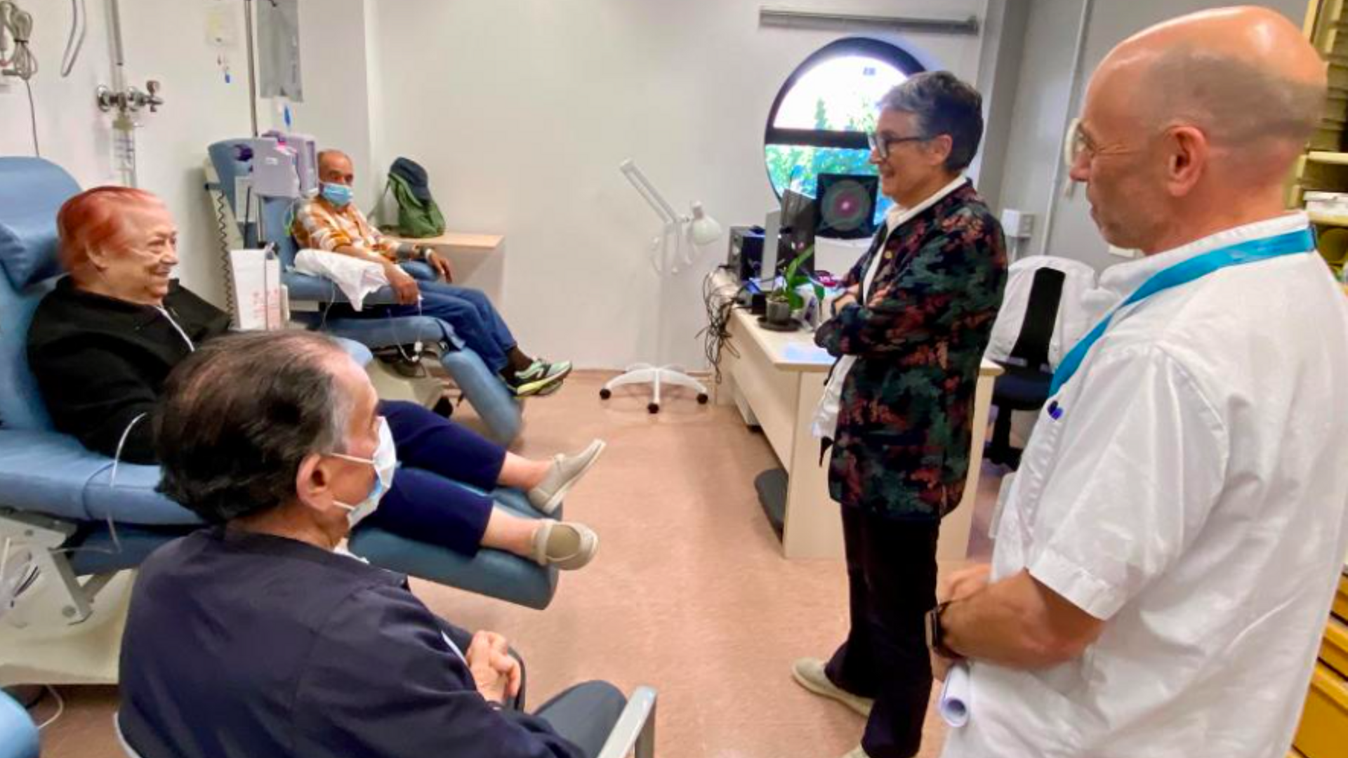 La visita de la consellera de Salud de la Generalitat al Hospital Comarcal del Pallars
