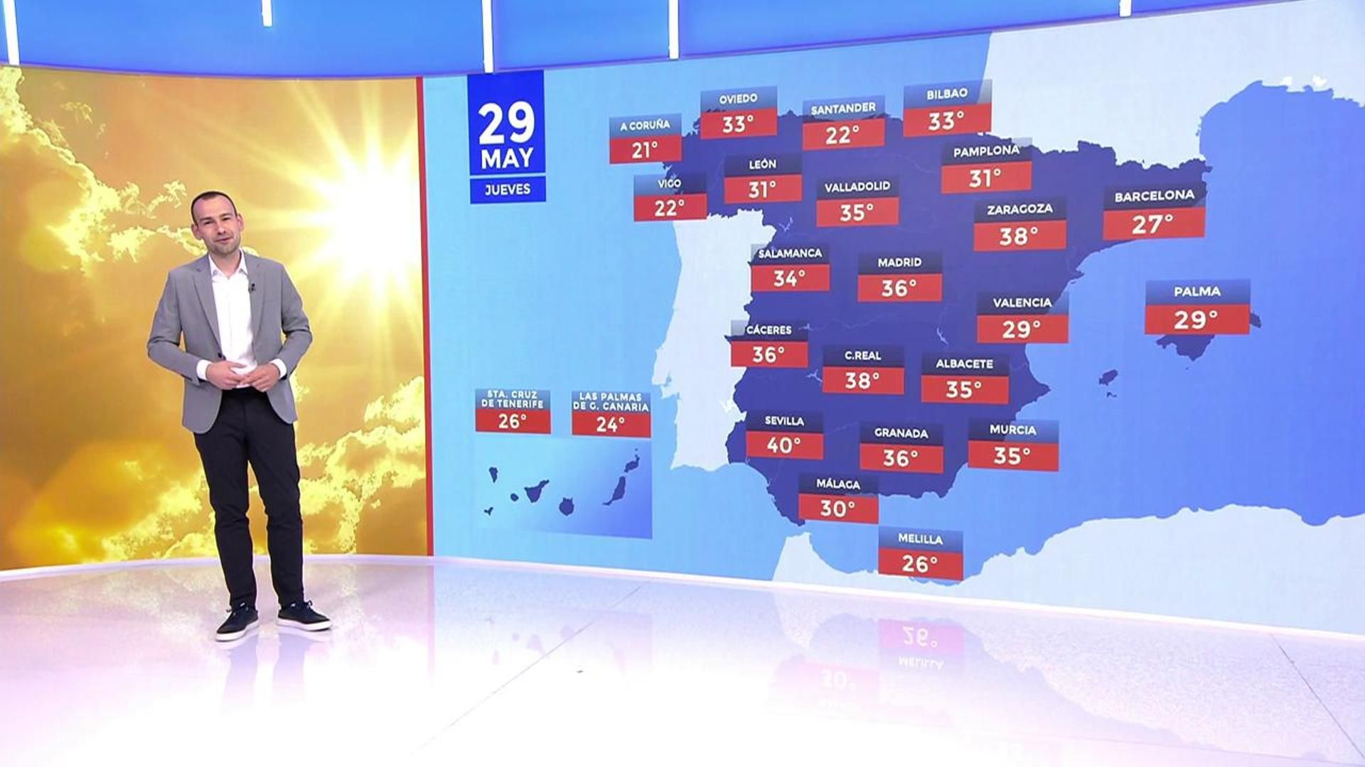 Las temperaturas seguirán aumentando esta semana: las mínimas pasarán a ser tropicales