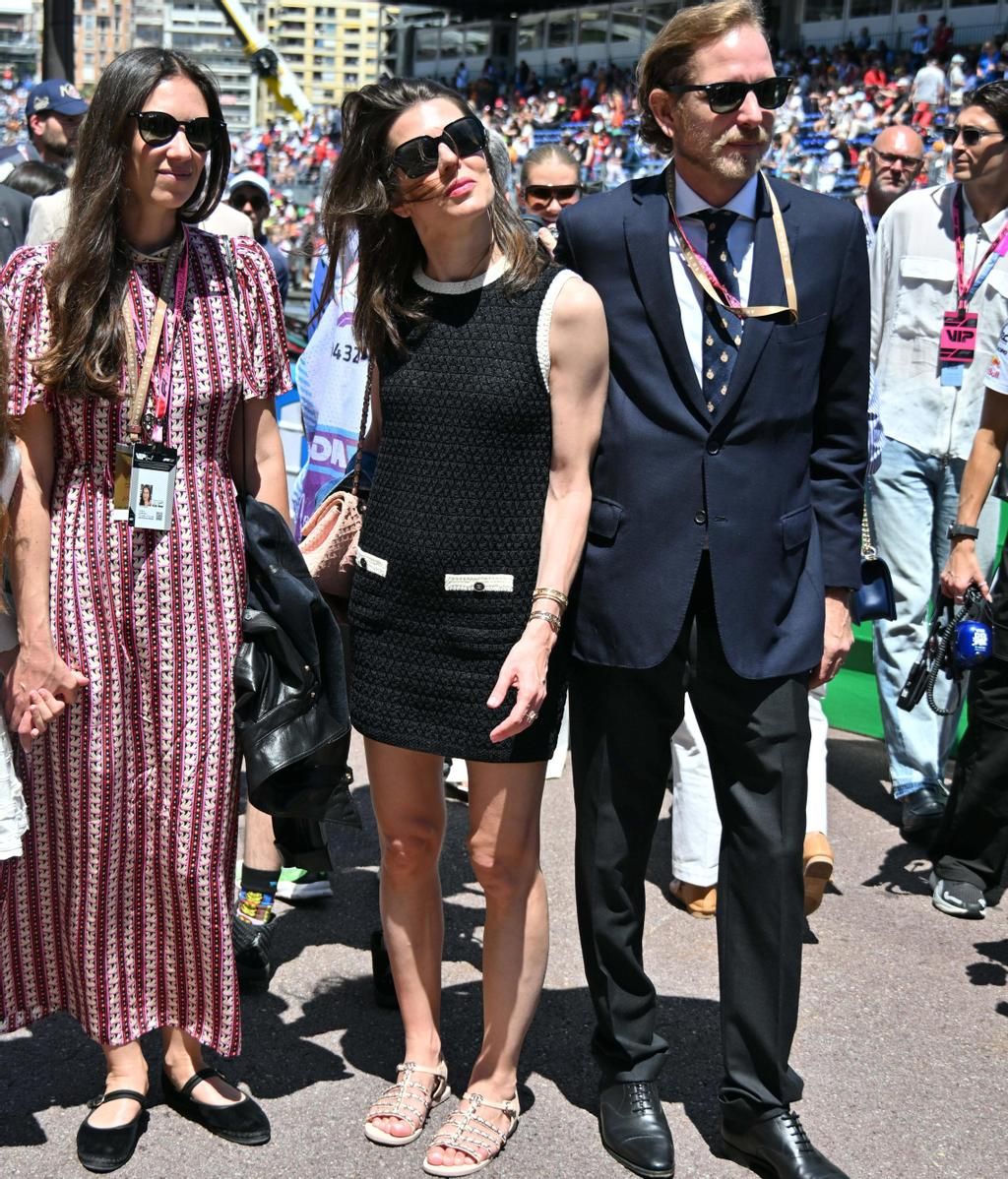 Tatiana Santo Domingo, Carlota Casirashi y Andrea Casiraghi