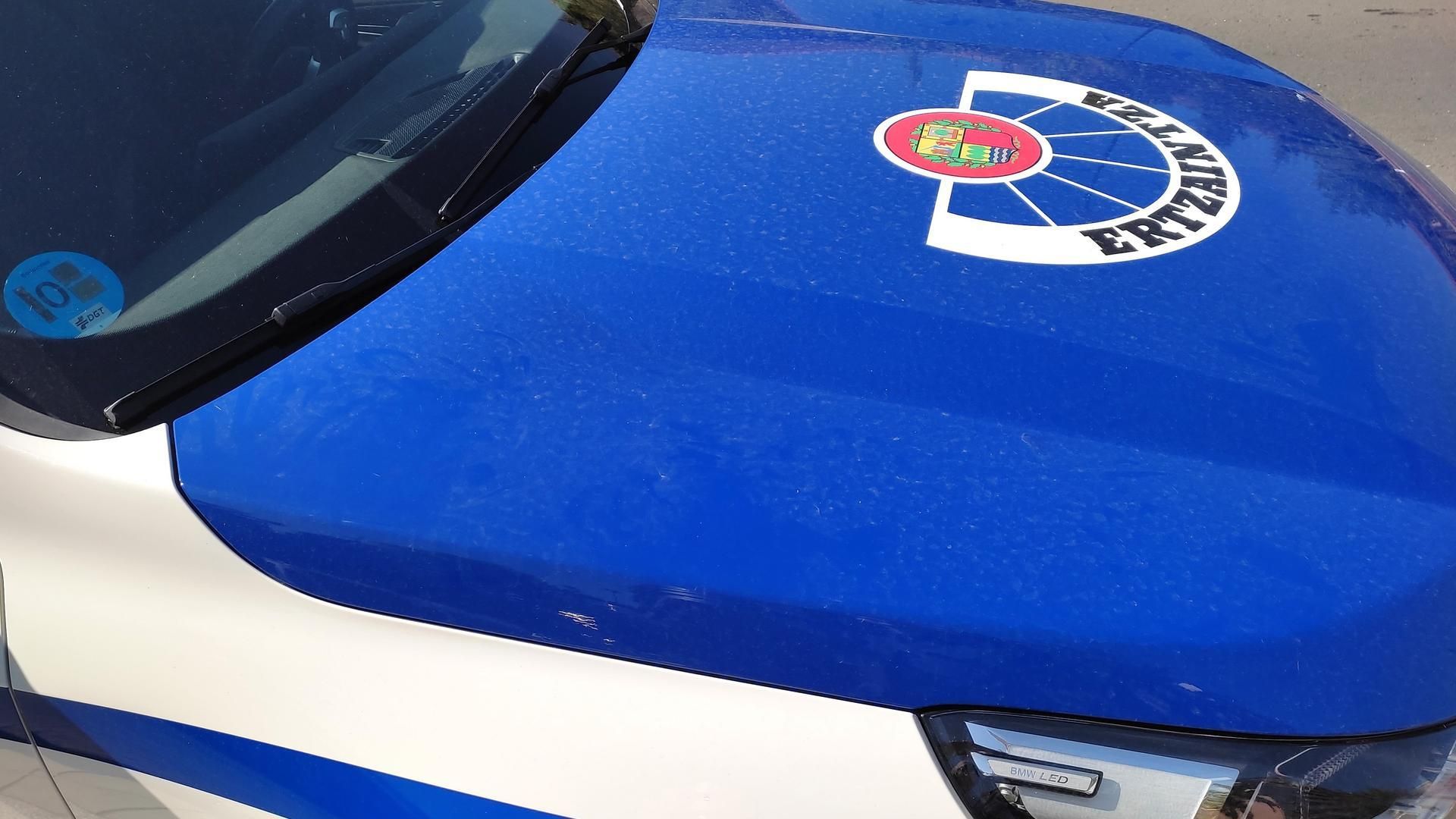 Vehículo de la Ertzaintza