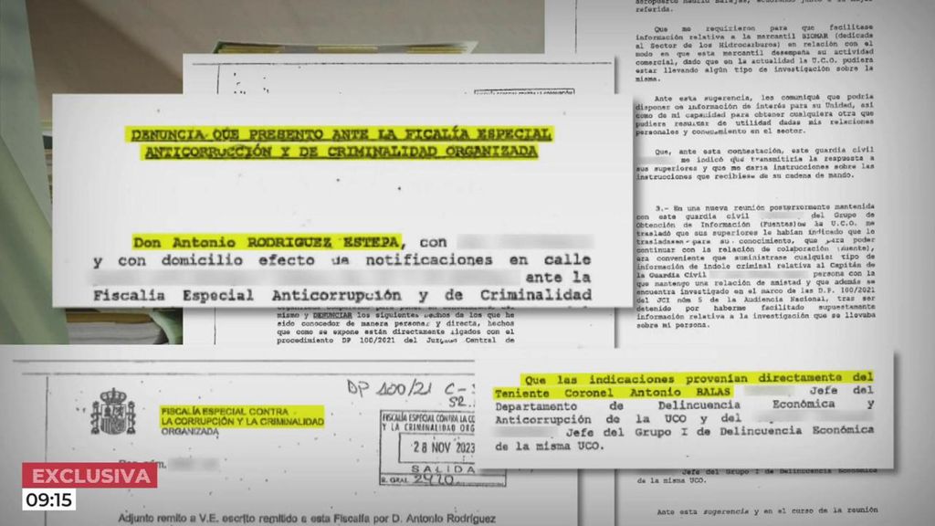 Exclusiva | La denuncia de un empresario contra la UCO por supuestas coacciones: "Es un documento que está en poder de esa 'fontanería socialista"