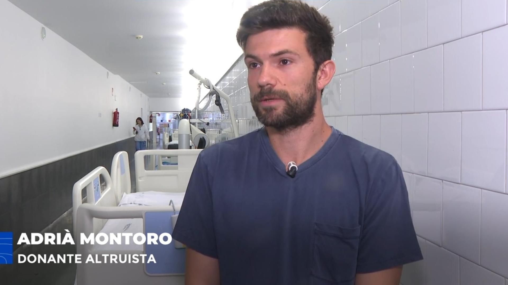 Adrià, el donante altruista que ha propiciado una cadena de cinco trasplantes de riñón