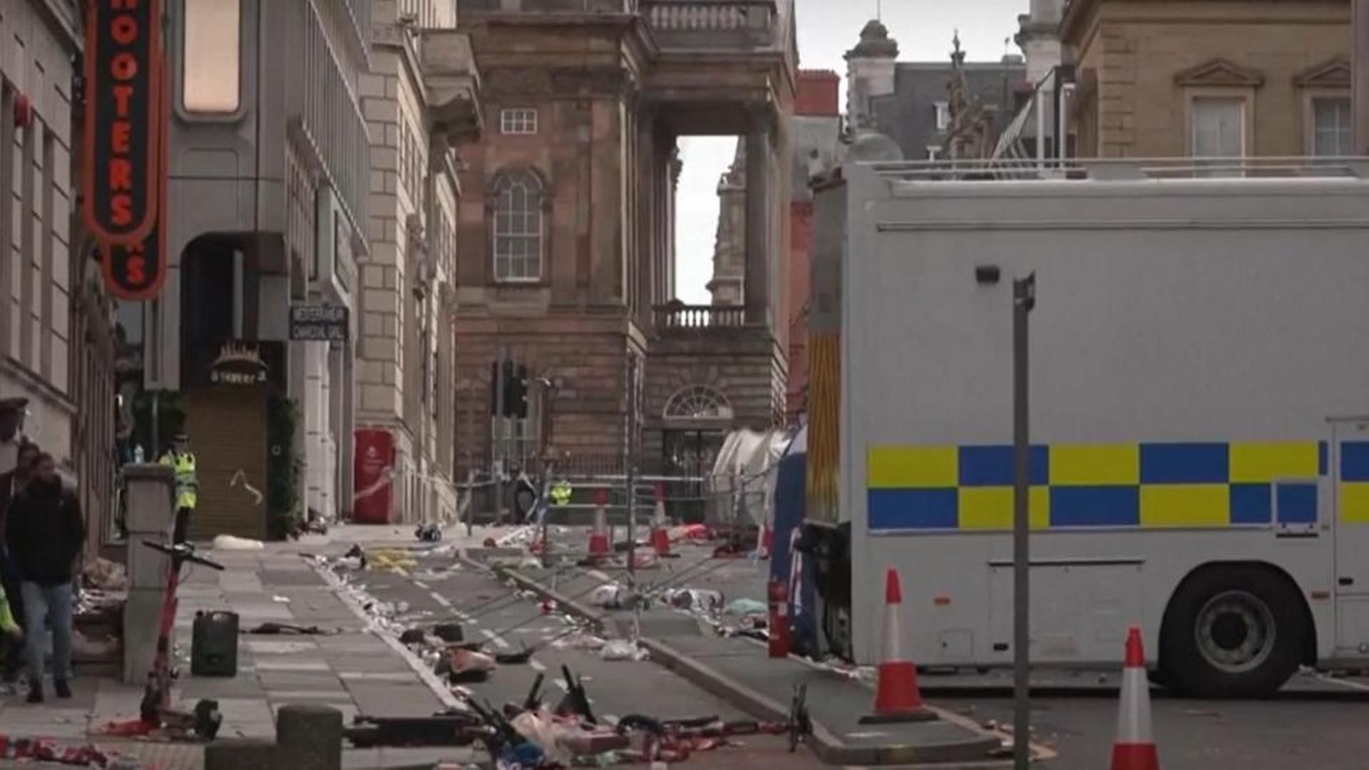 Atropello masivo en Liverpool