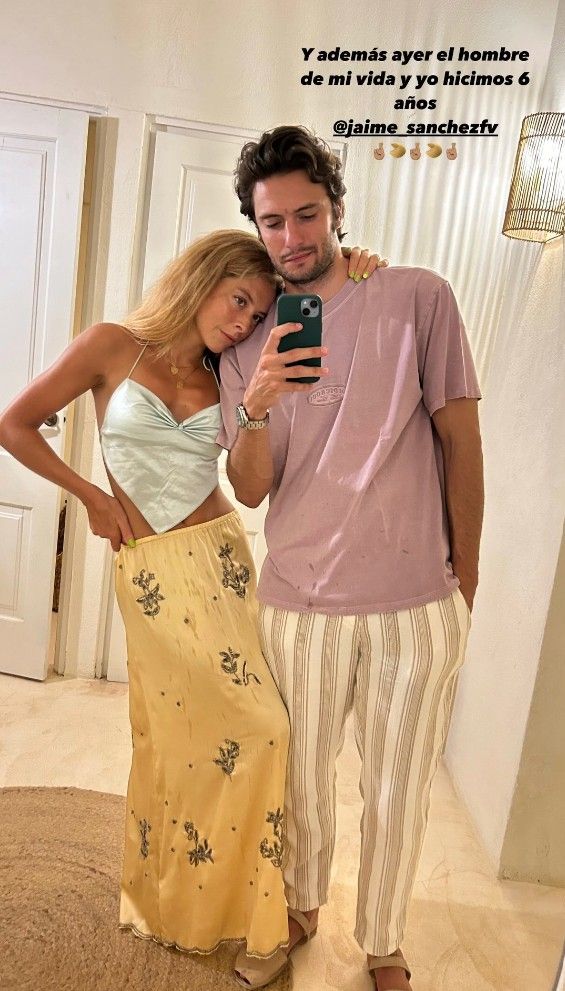 Belén Écija y su novio, Jaime Sánchez