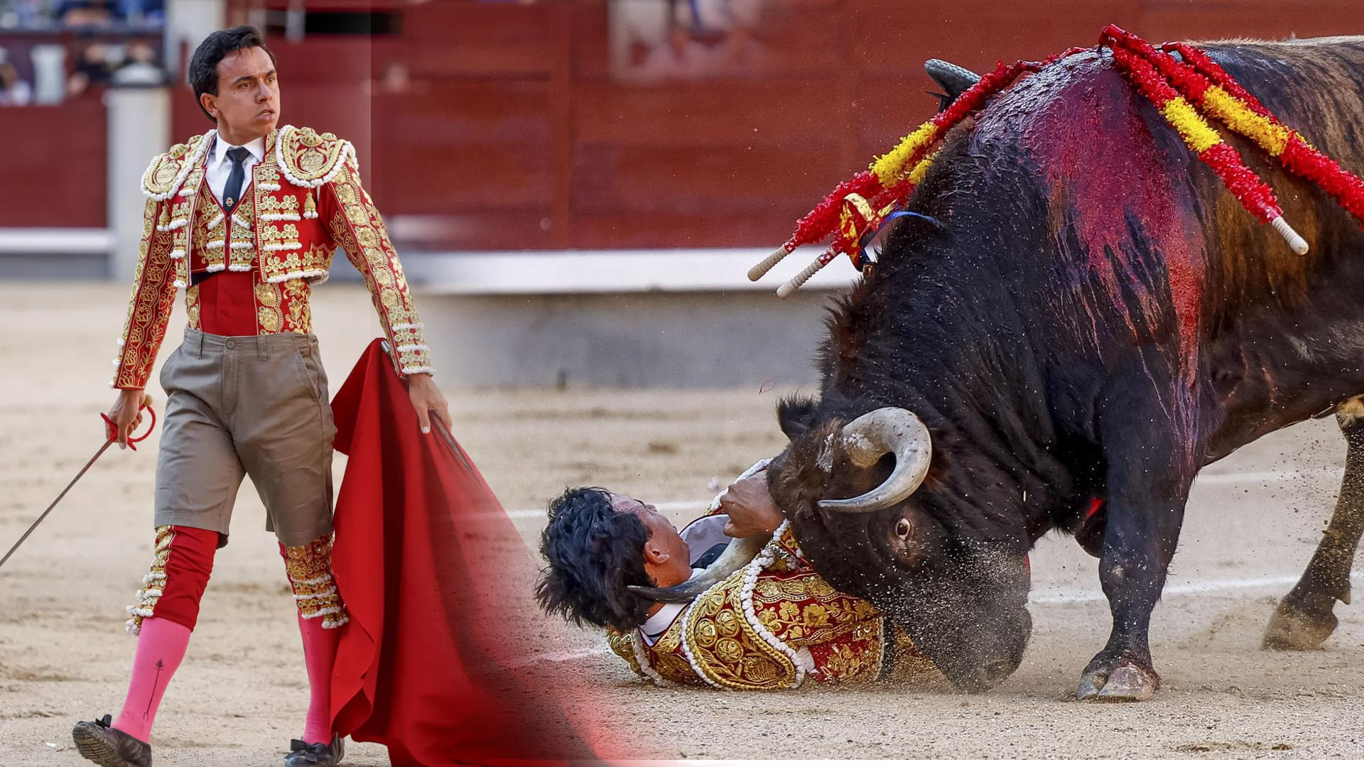 Cogida al torero juan de castilla
