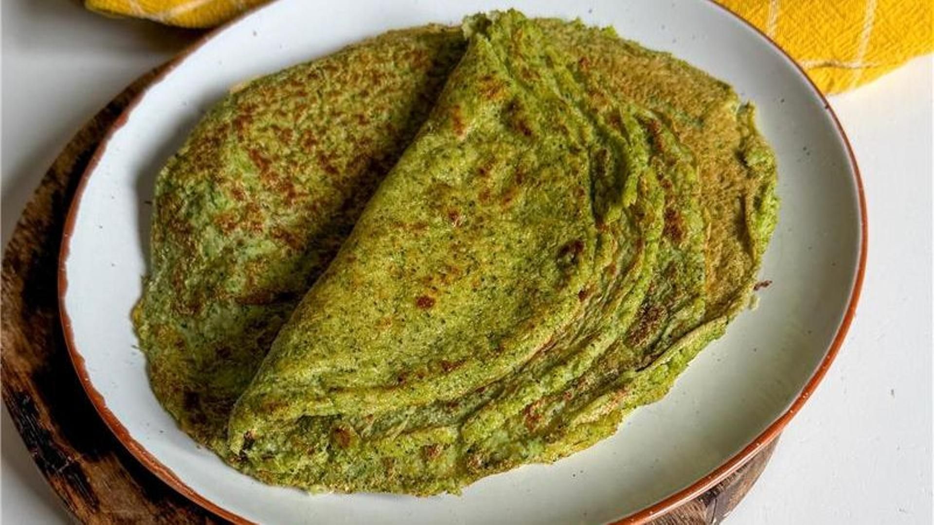 Crepes de brócoli: la receta saludable ideal para las cenas