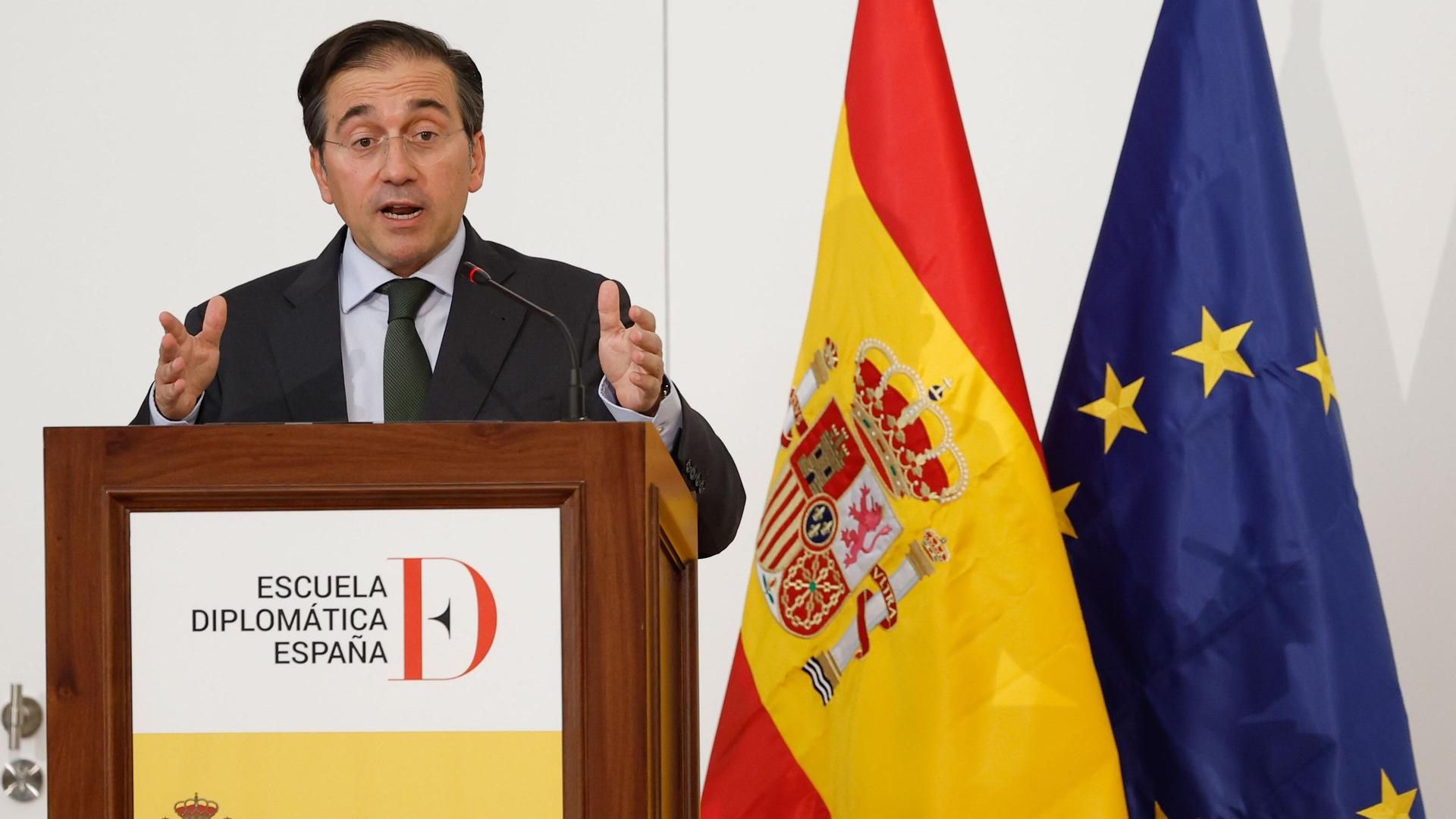 El ministro de Asuntos Exteriores, José Manuel Albares El ministro de Asuntos Exteriores, José Manuel Albares