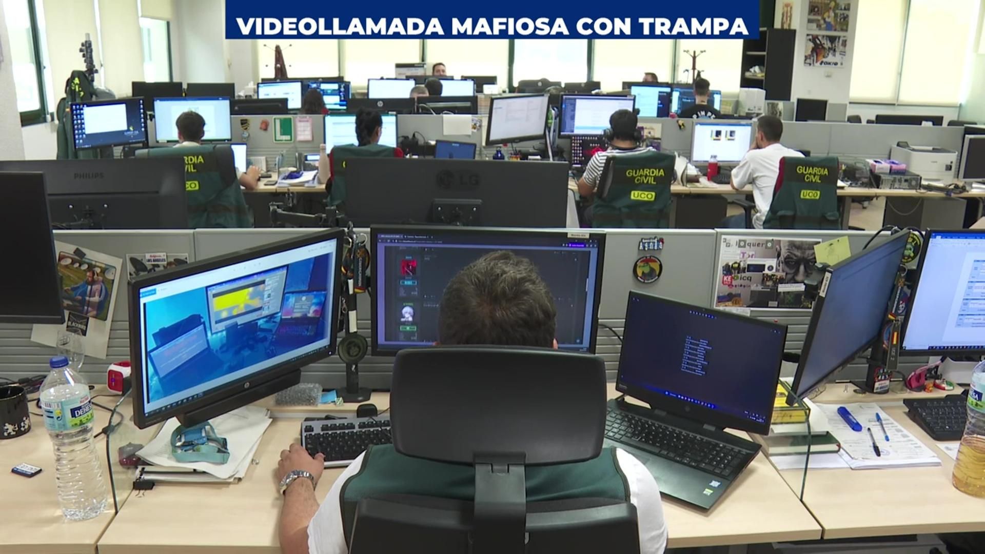 Equipo de la Guardia Civil en operaciones de la Unidad Central Operativa (UCO)