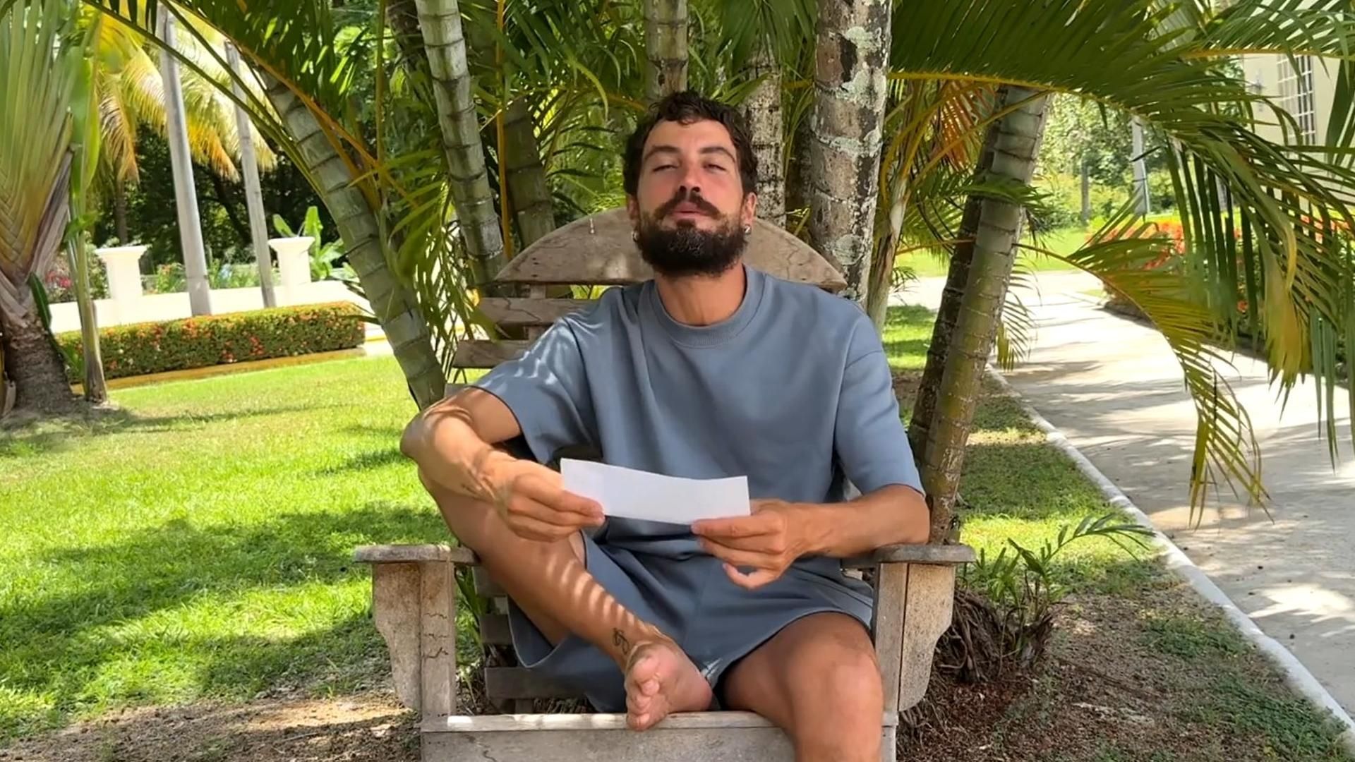 Joshua Velázquez desvela el sueño de su padre que ha cumplido tras leer su carta del 'yo del futuro': "Lo he conseguido"