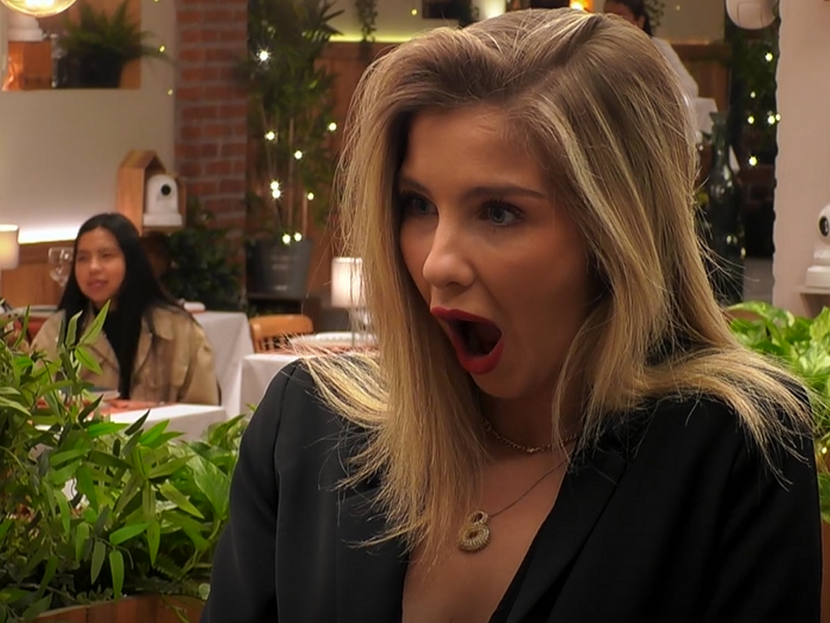 Laura Boado, en shock al conocer en 'First Dates' a una soltera que es  abuela con solo 36 años