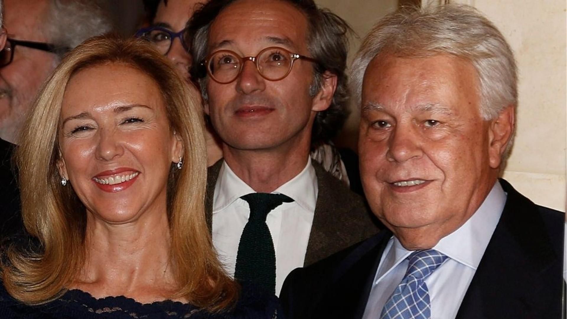 Mar García Vaquero y Felipe González Mar García Vaquero y Felipe González