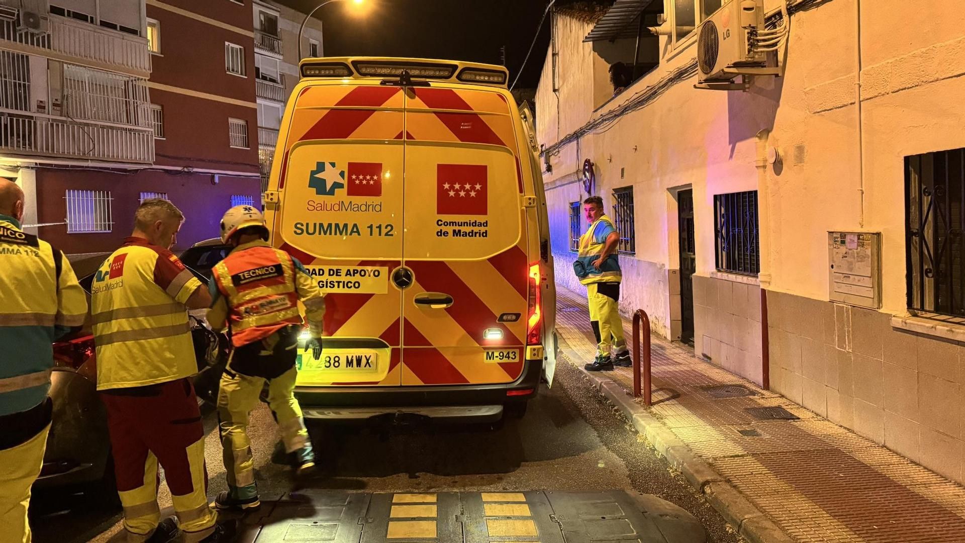 Muere una mujer en un incendio en una vivienda de Parla (Madrid) con dos focos diferentes