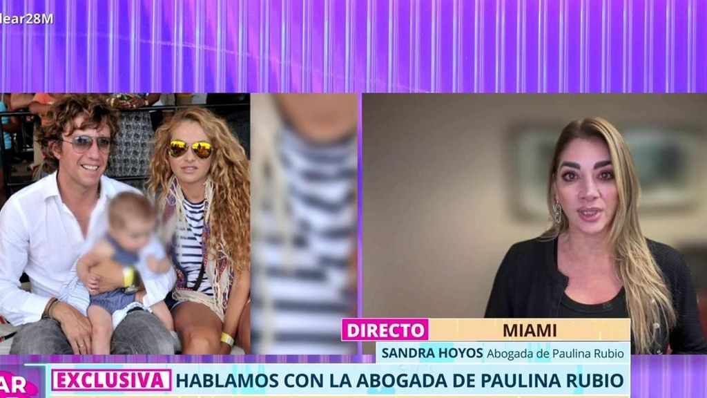 La abogada de Paulina Rubio niega los presuntos abusos de la artista a su hijo y carga contra Colate: "Fue un berrinche adolescente"