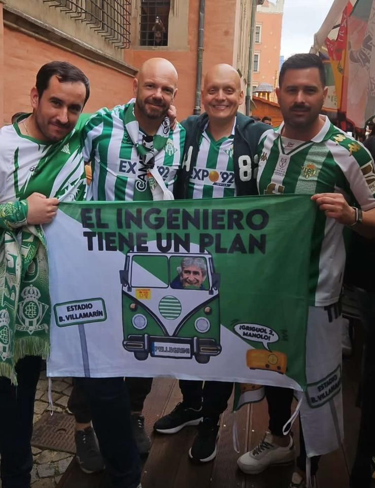 Antonio, su cuñado y sus amigos en Breslavia