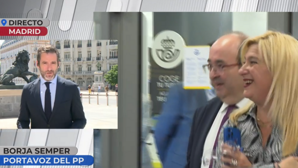 Borja Sémper habla de los audios de Leire Díez y arremete contra el Ejecutivo: "Este gobierno está reaccionando de la peor manera"