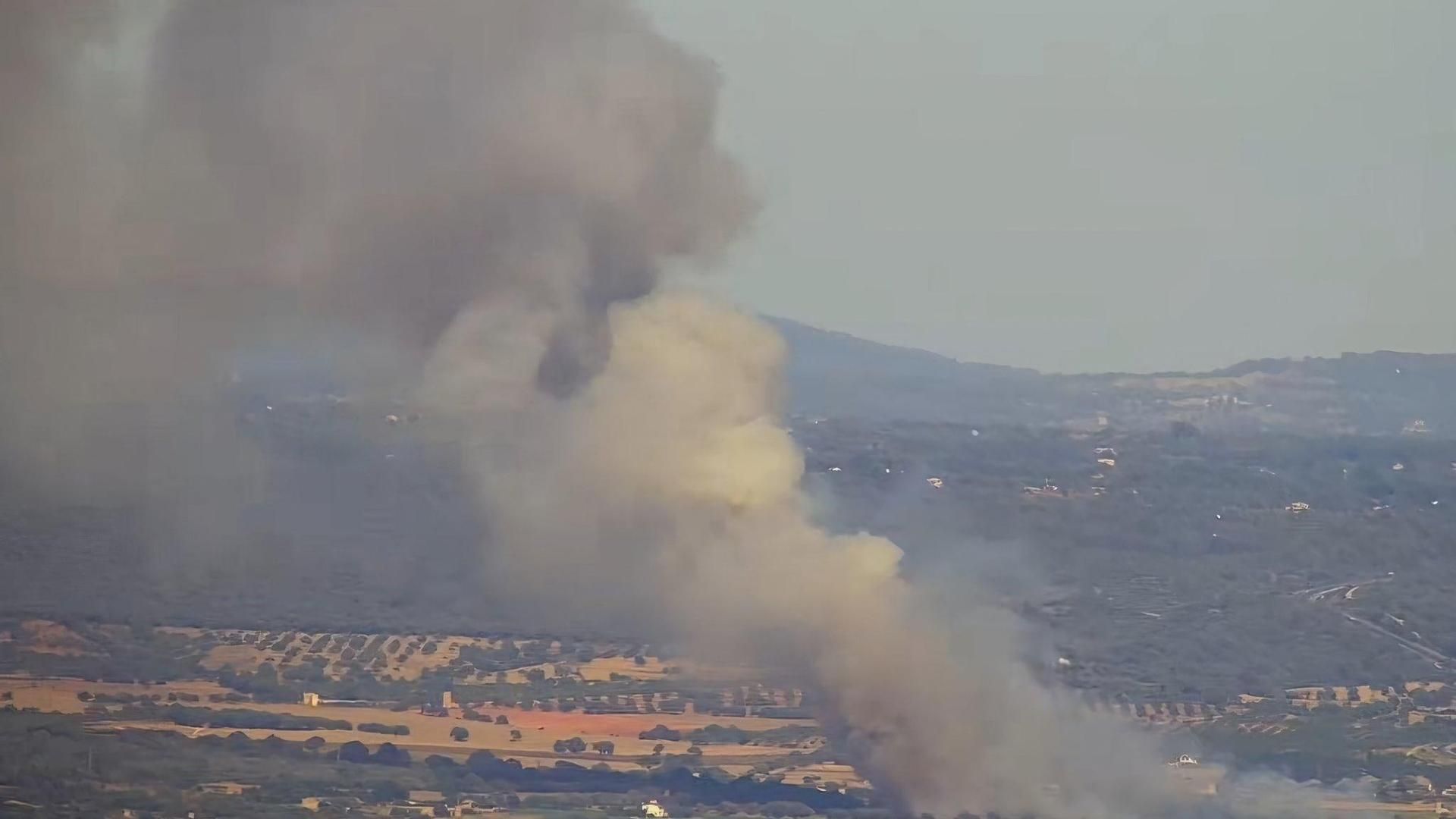 Incendio en Sant Jordi, Baleares