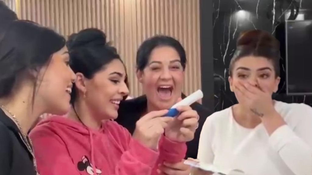 La reacción de La Rebe, Susi Jiménez , Graciela y Marisol al test positivo Mi embarazo by La Rebe Temporada 1 Top Vídeos 2