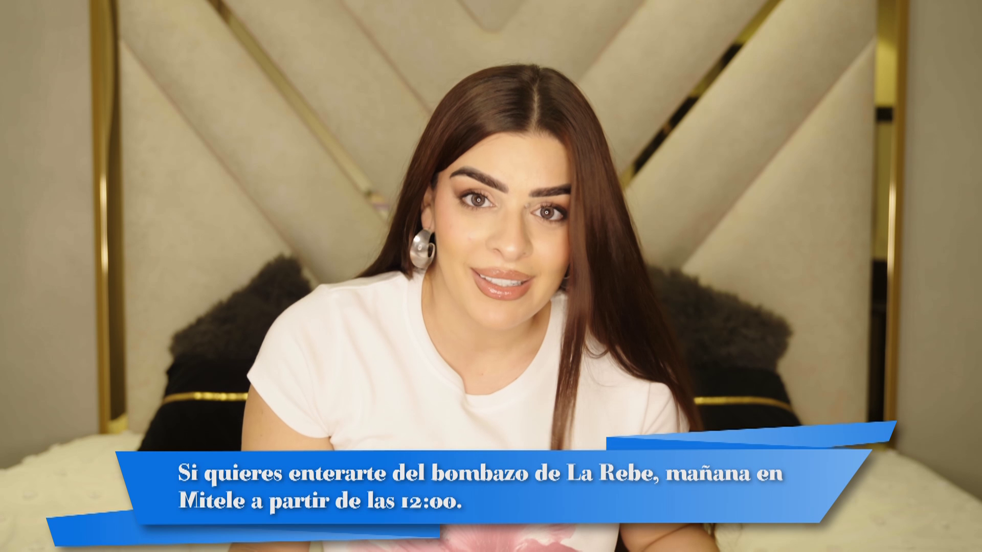 La Rebe anuncia que su "bombazo" saldrá a la luz el jueves a las 12:00 horas en Mitele: "¡No te lo puedes perder!"