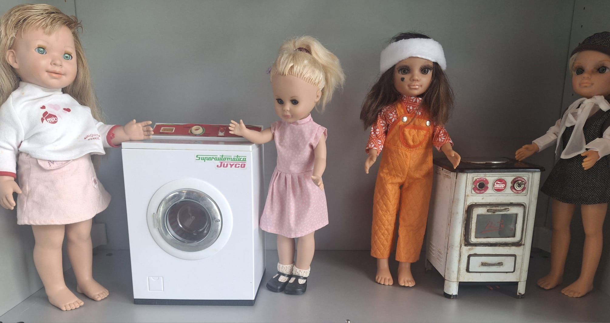 Las muñecas son ejemplo de como la sociedad miraba a las mujeres