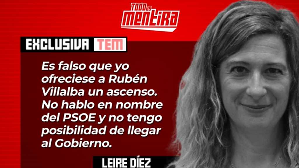 Exclusiva | Leire Díez niega que ella propusiera la reunión con el comandante de la UCO: ''Él estaba interesado''