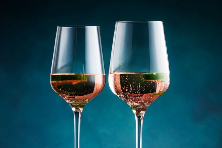 Vino rosé con jalapeños