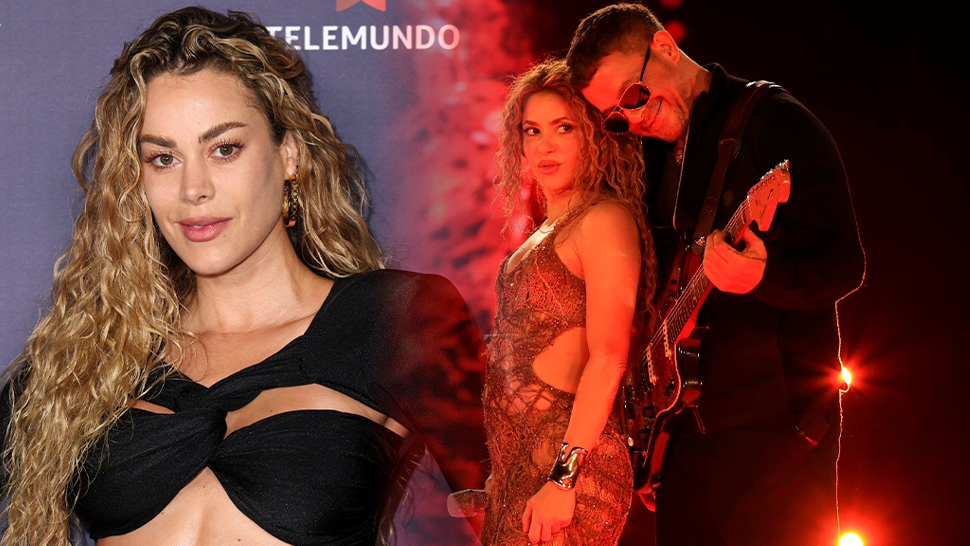 Candela Márquez, Shakira y Alejandro Sanz