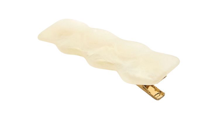 Horquilla ondulada de resina