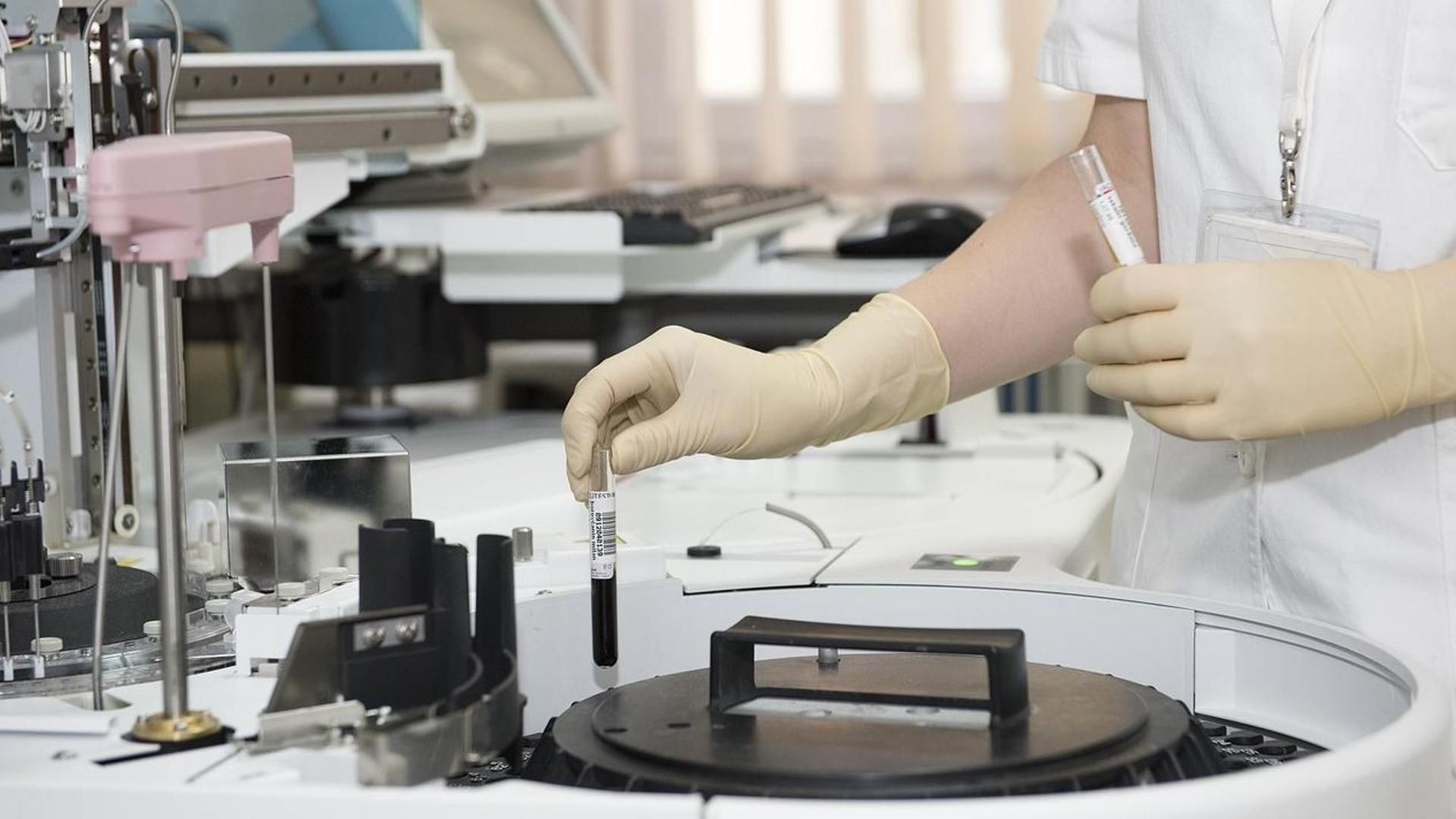 Imagen de archivo de un laboratorio médico