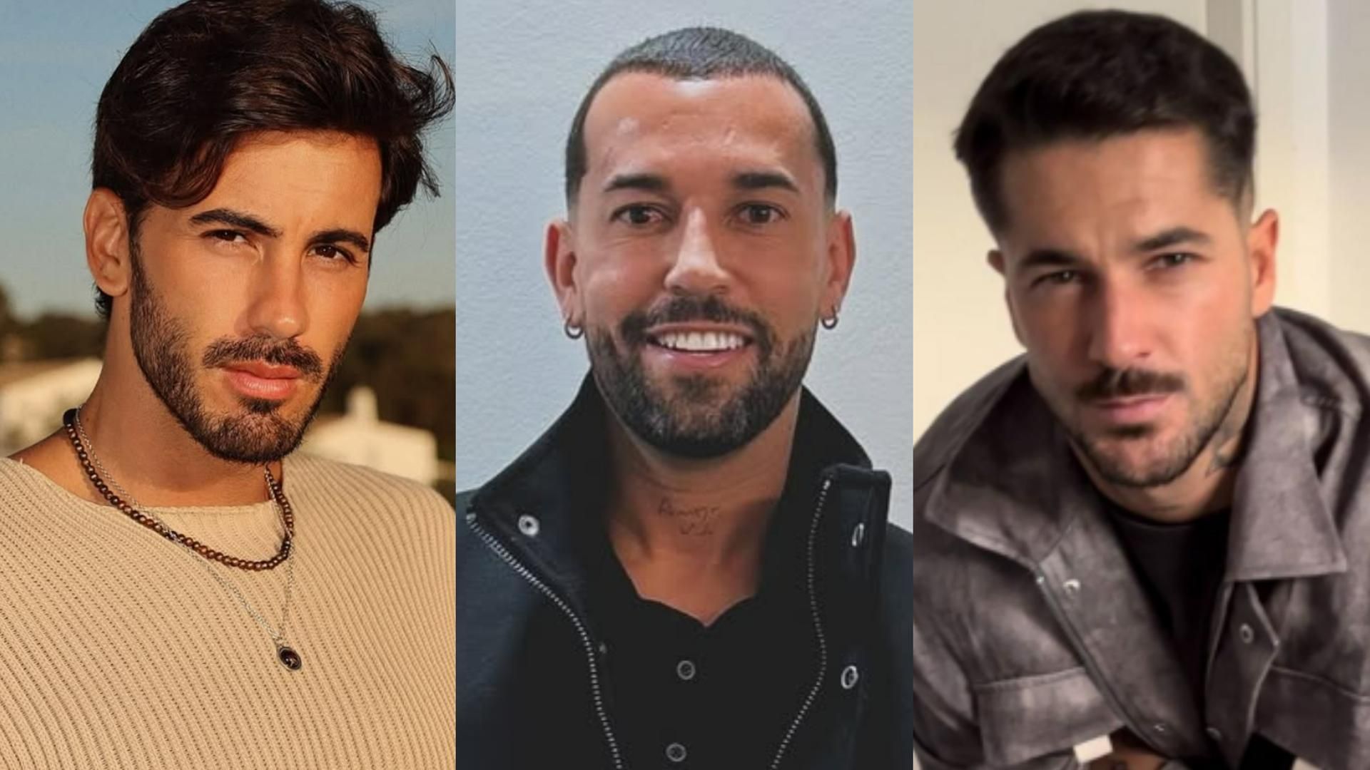 Iván González, Omar Sánchez y Hugo Paz