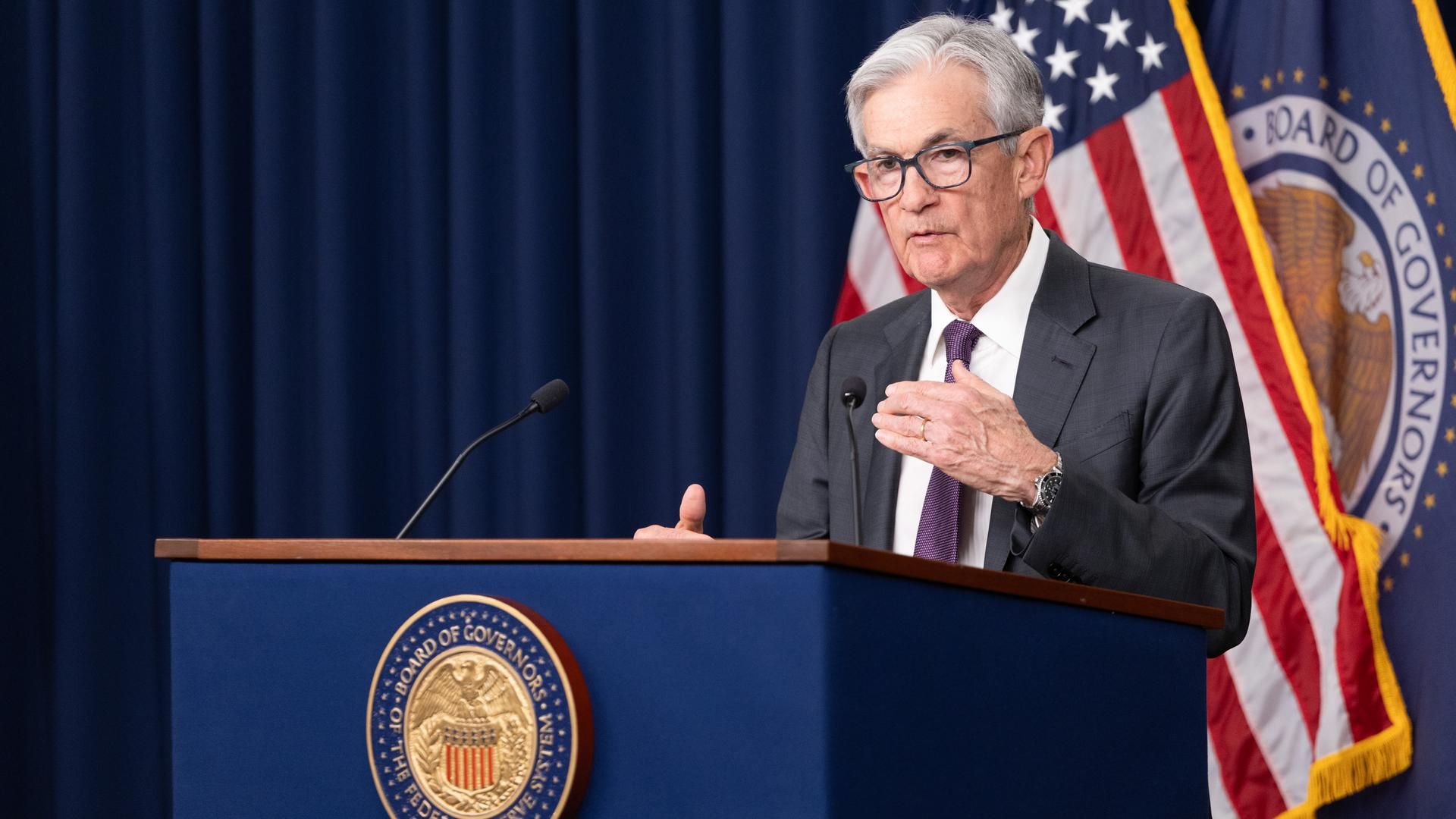 Jerome Powell, presidente de la Reserva Federal de Estados Unidos