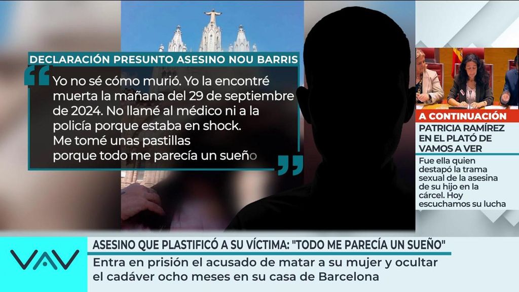 La declaración del hombre que convivió con el cadáver de su novia plastificado: "No sé cómo murió. Me la encontré muerta"